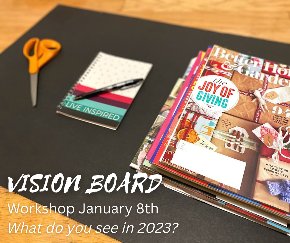 DIY Vision Board Book Workshop