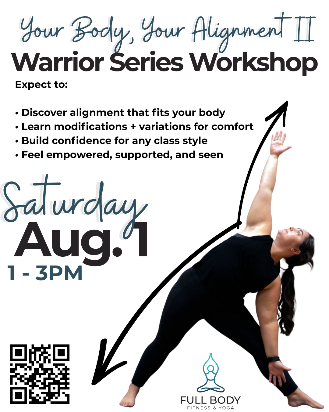Your Body, Your Alignment II: Warrior series 