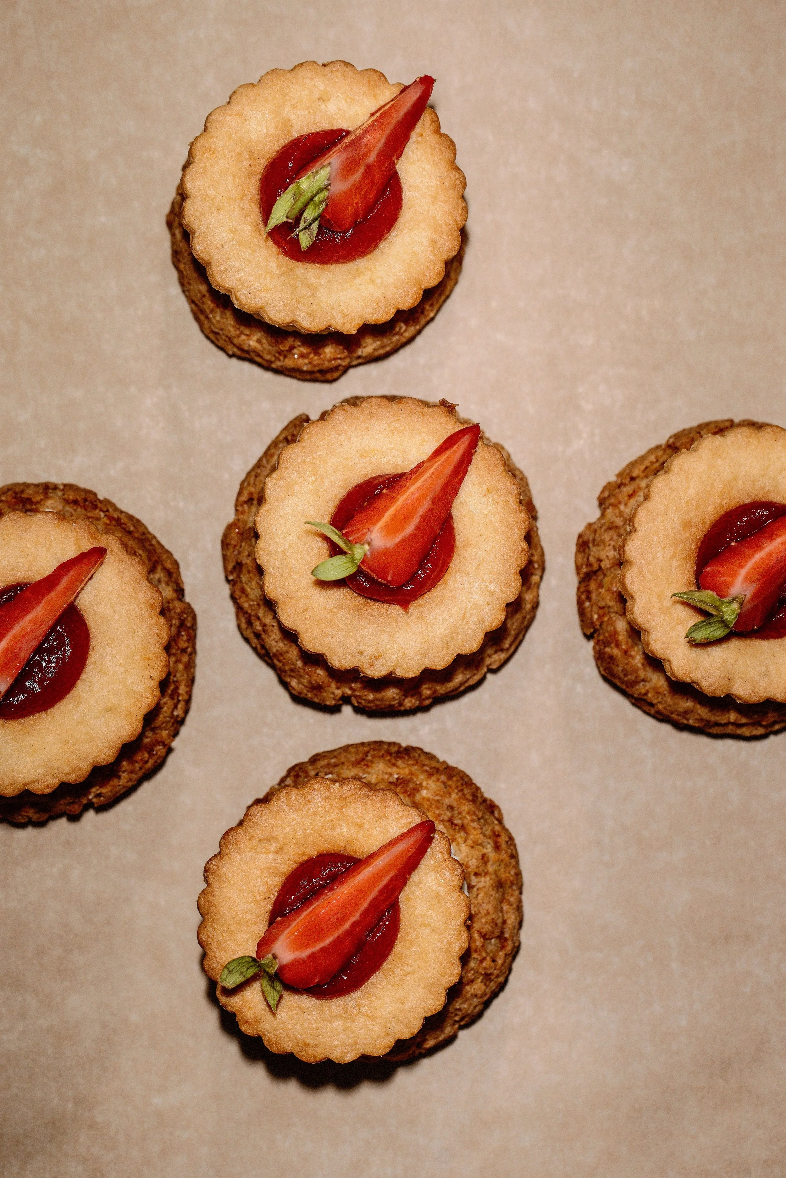 The Little Mill Choux Pastry with Irish Strawberries, Homemade Shortbread and Cream (weekends)