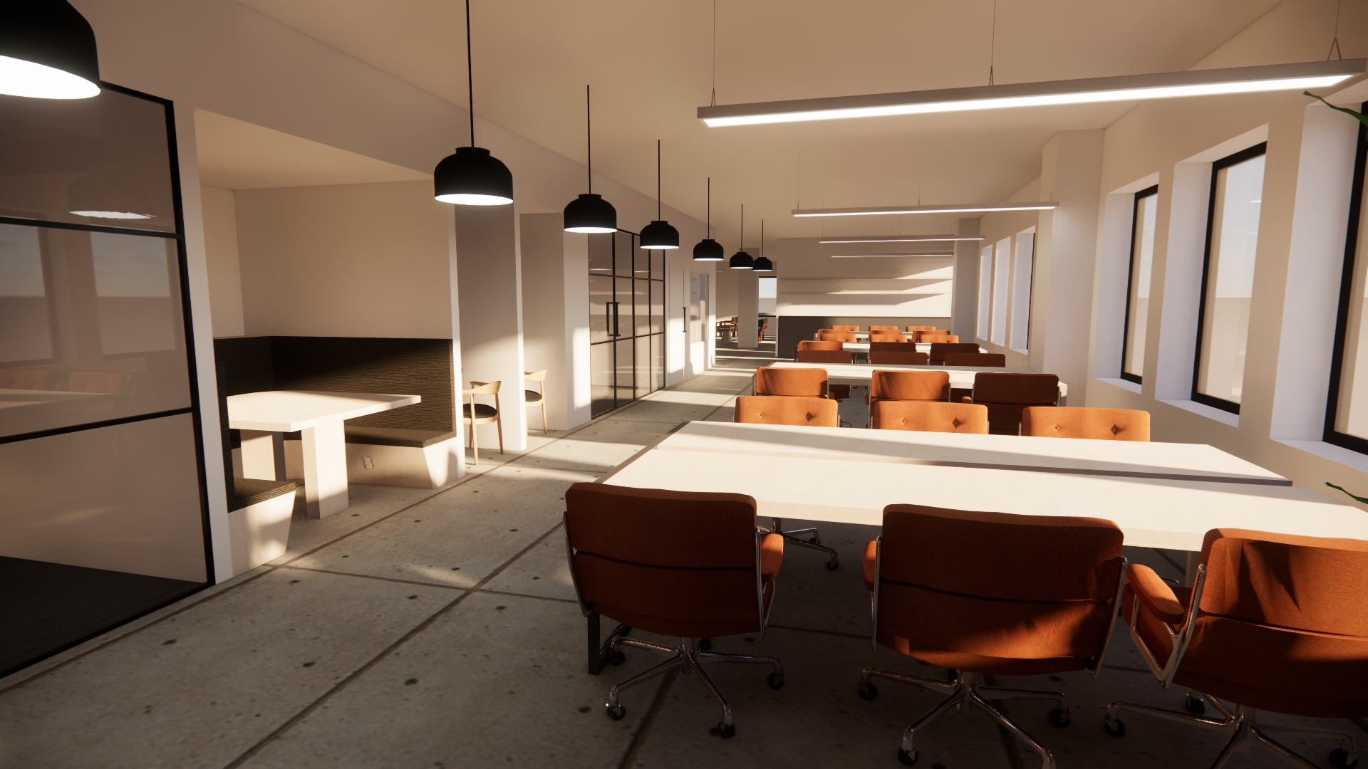 All renderings were completed by me via Enscape 3D