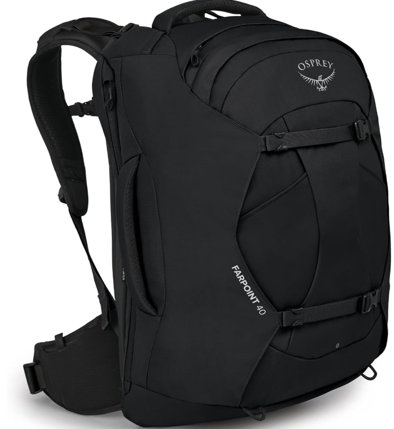 photograph of osprey farpoint bag
