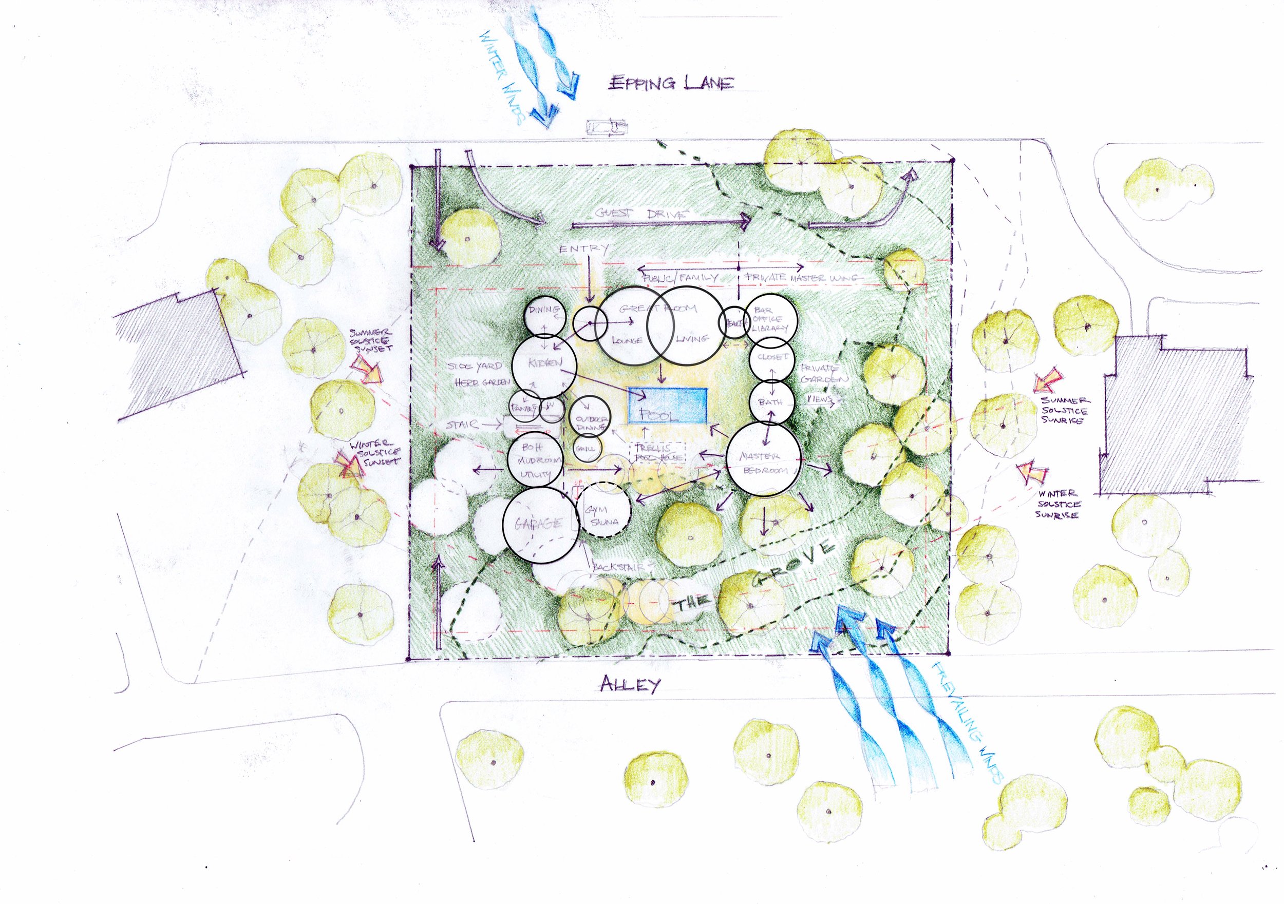 Site Study with Bubble Diagram.jpg