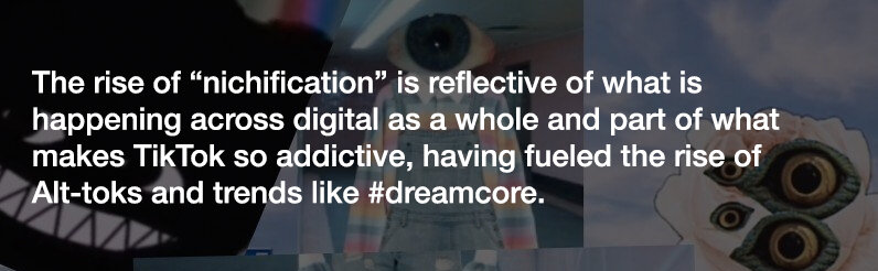 What is dreamcore on TikTok and what does it mean?