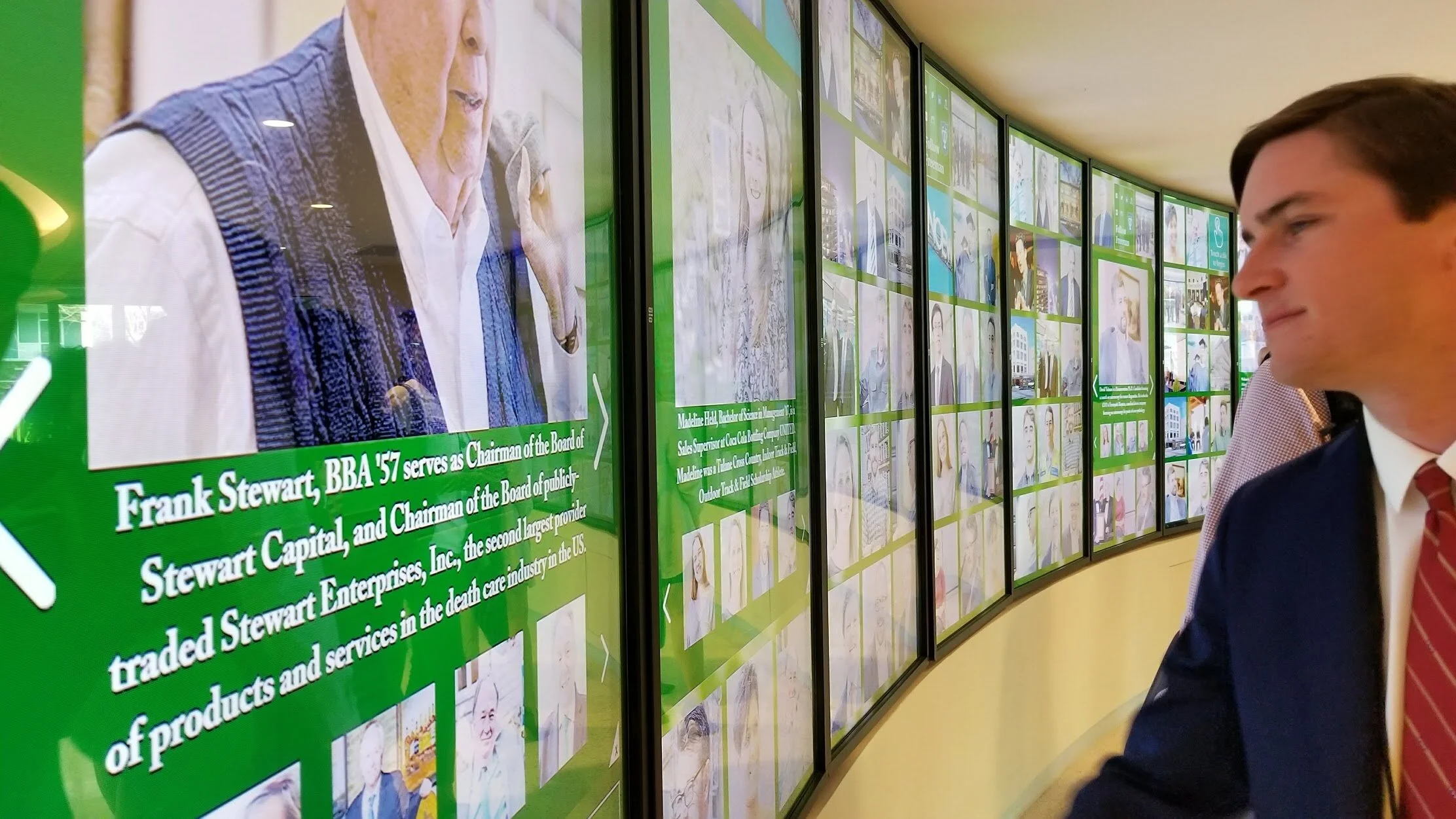 Tulane U. Interactive Video Wall (Producer)