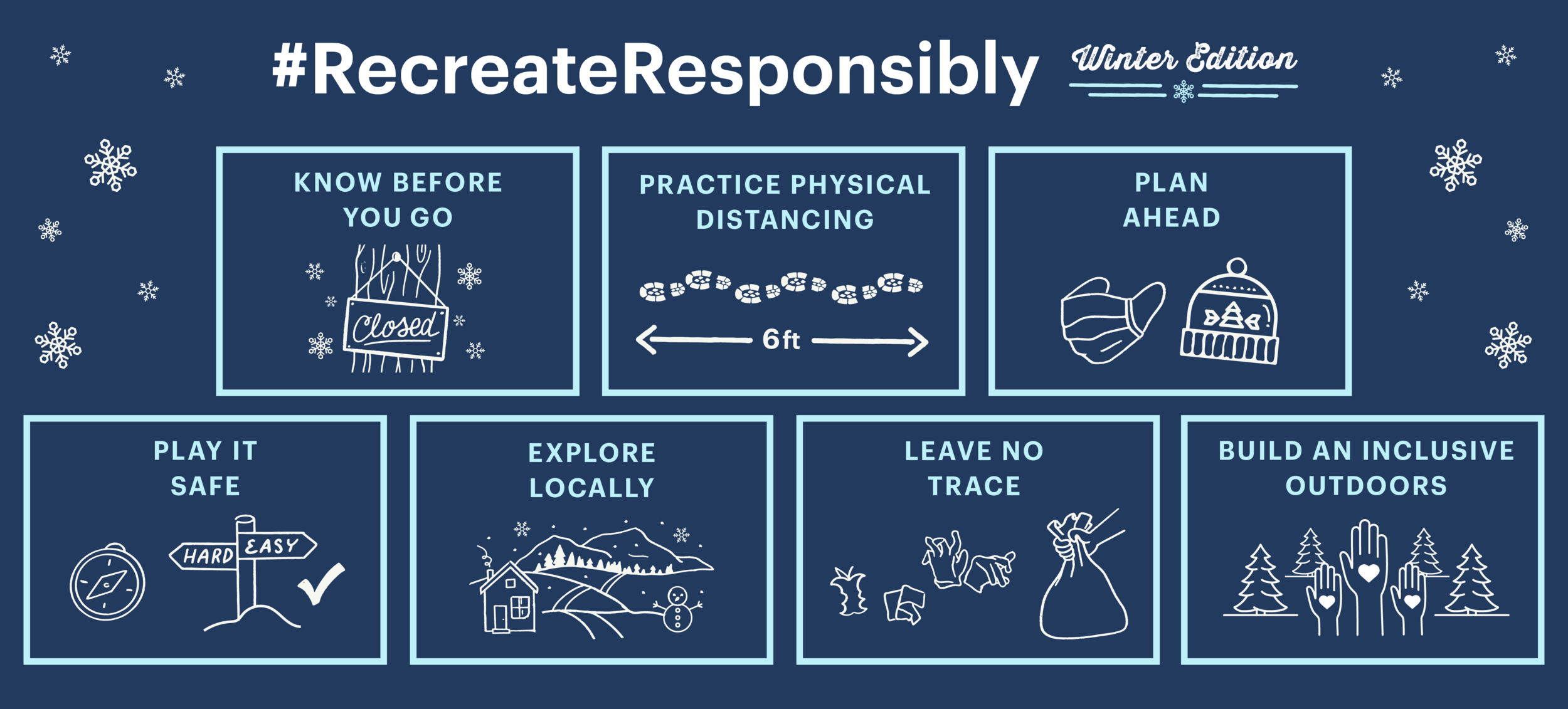 #RecreateResponsibly recreateresponsibly.org/winter