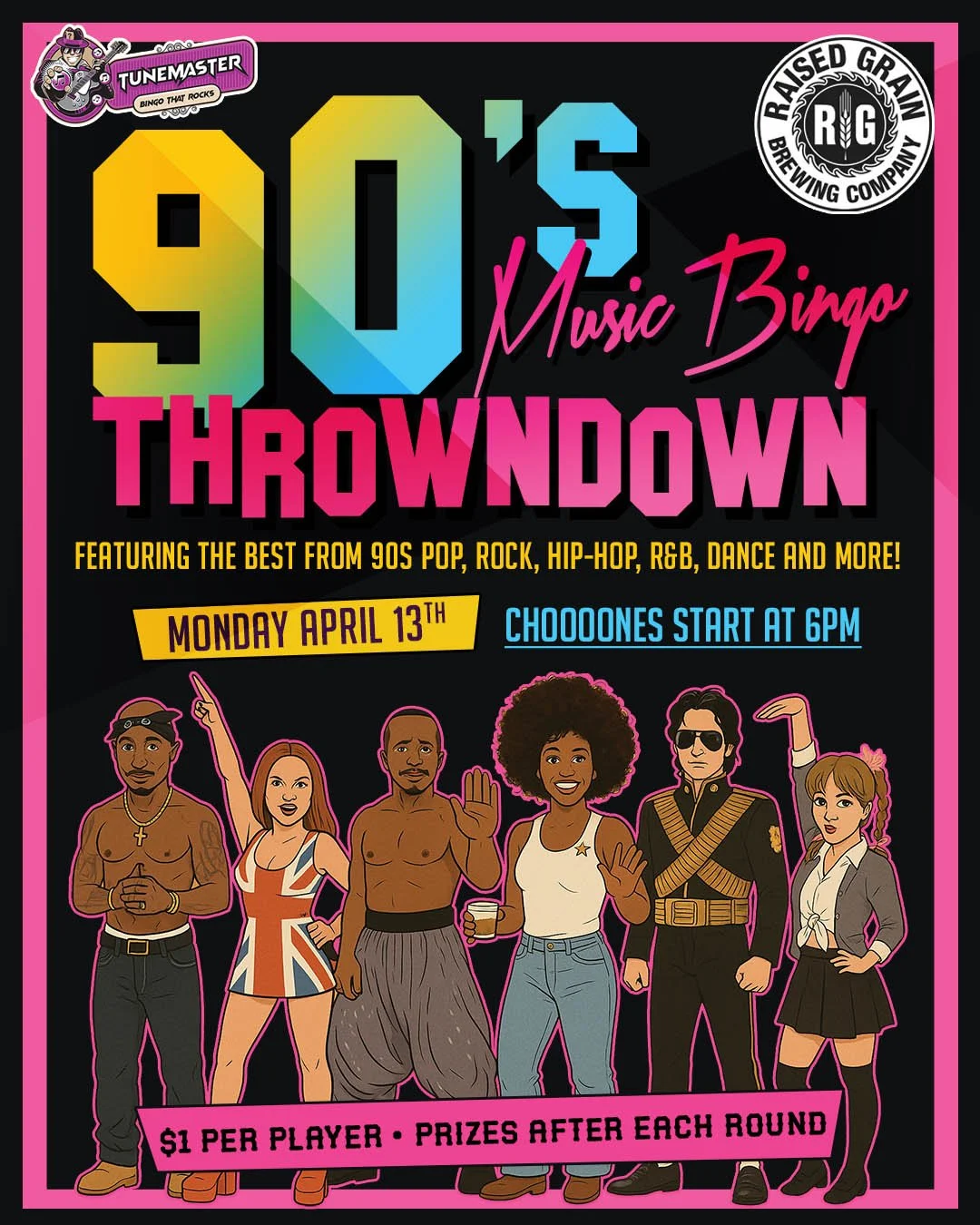 Tunemaster Music Bingo