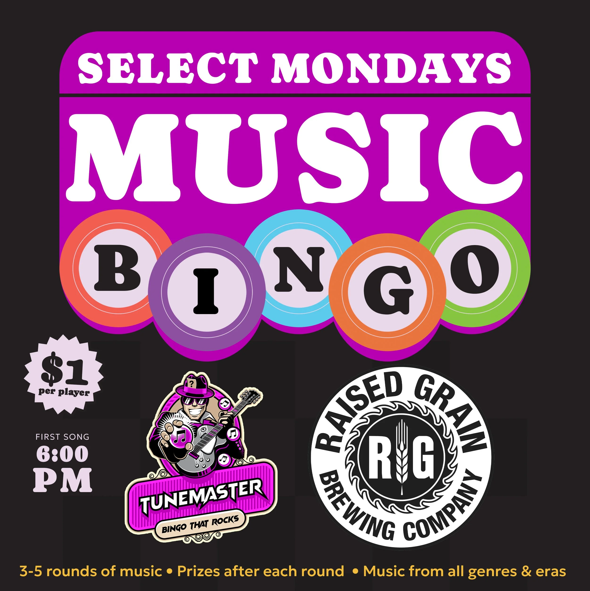 R&amp;B/Hip-hop Music Bingo 