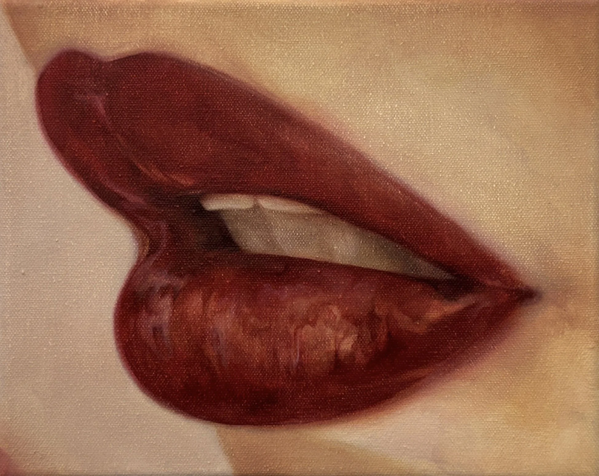 𝐹𝑙𝑢𝑠𝘩 𝑜𝑛 𝐹𝑙𝑢𝑠𝘩
2025
Oil on canvas
10 x 8 inches