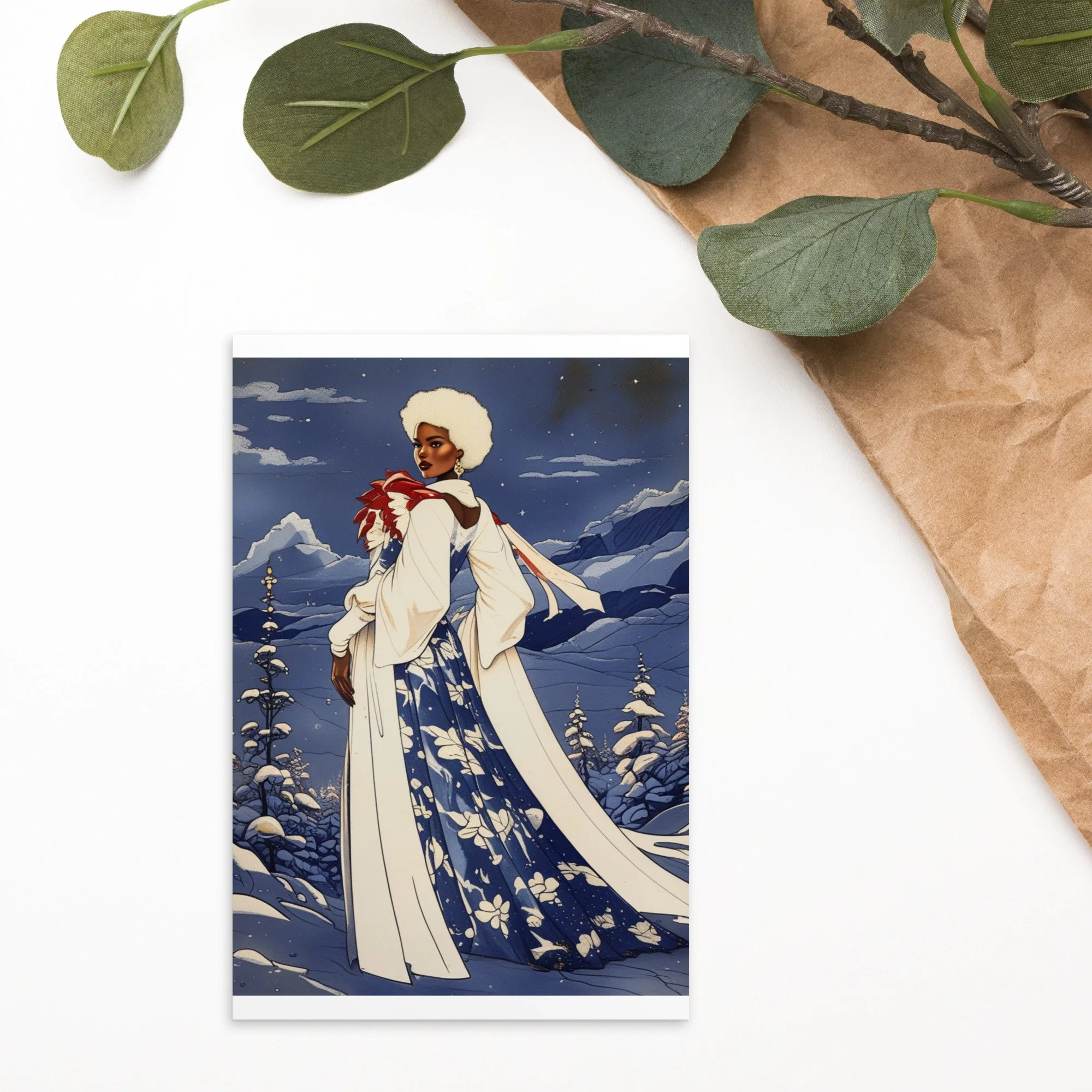 Snow Queen Standard Postcard