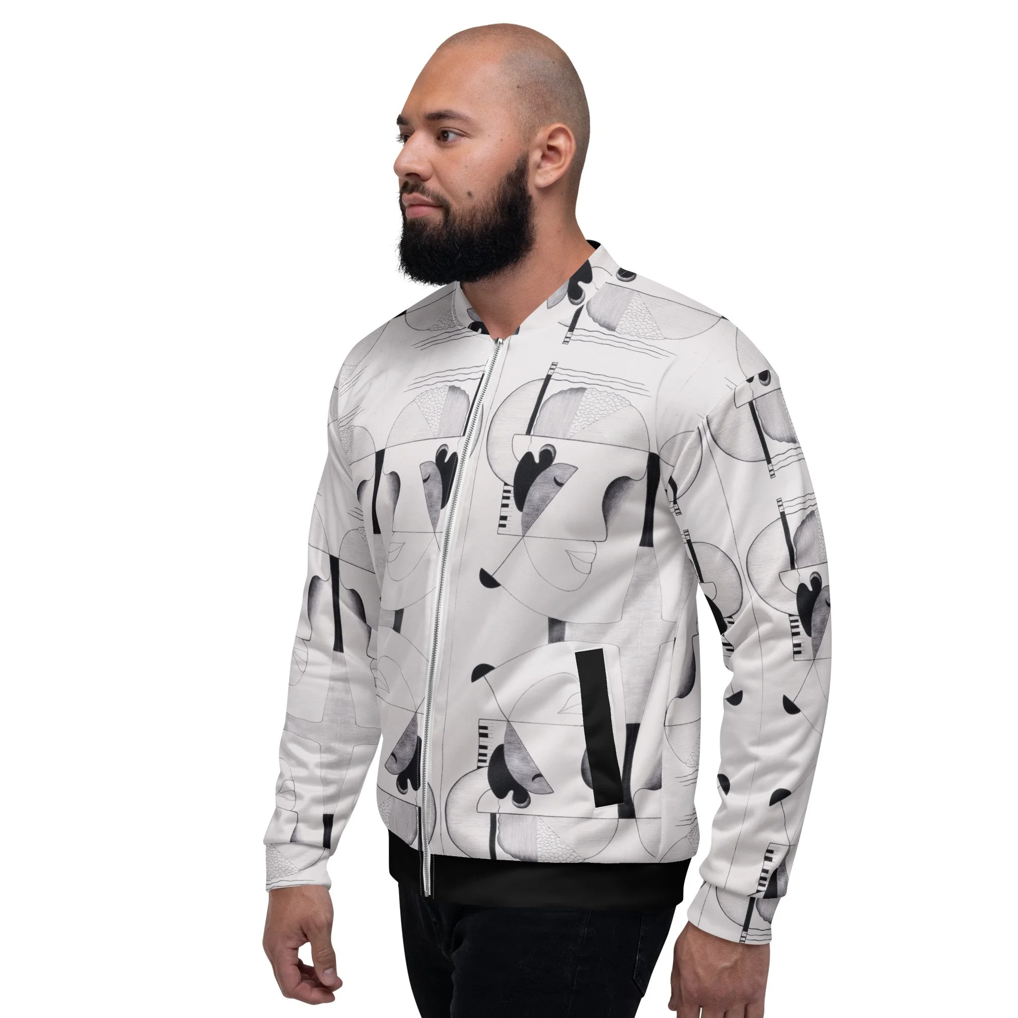 Lenox Avenue Unisex Bomber Jacket