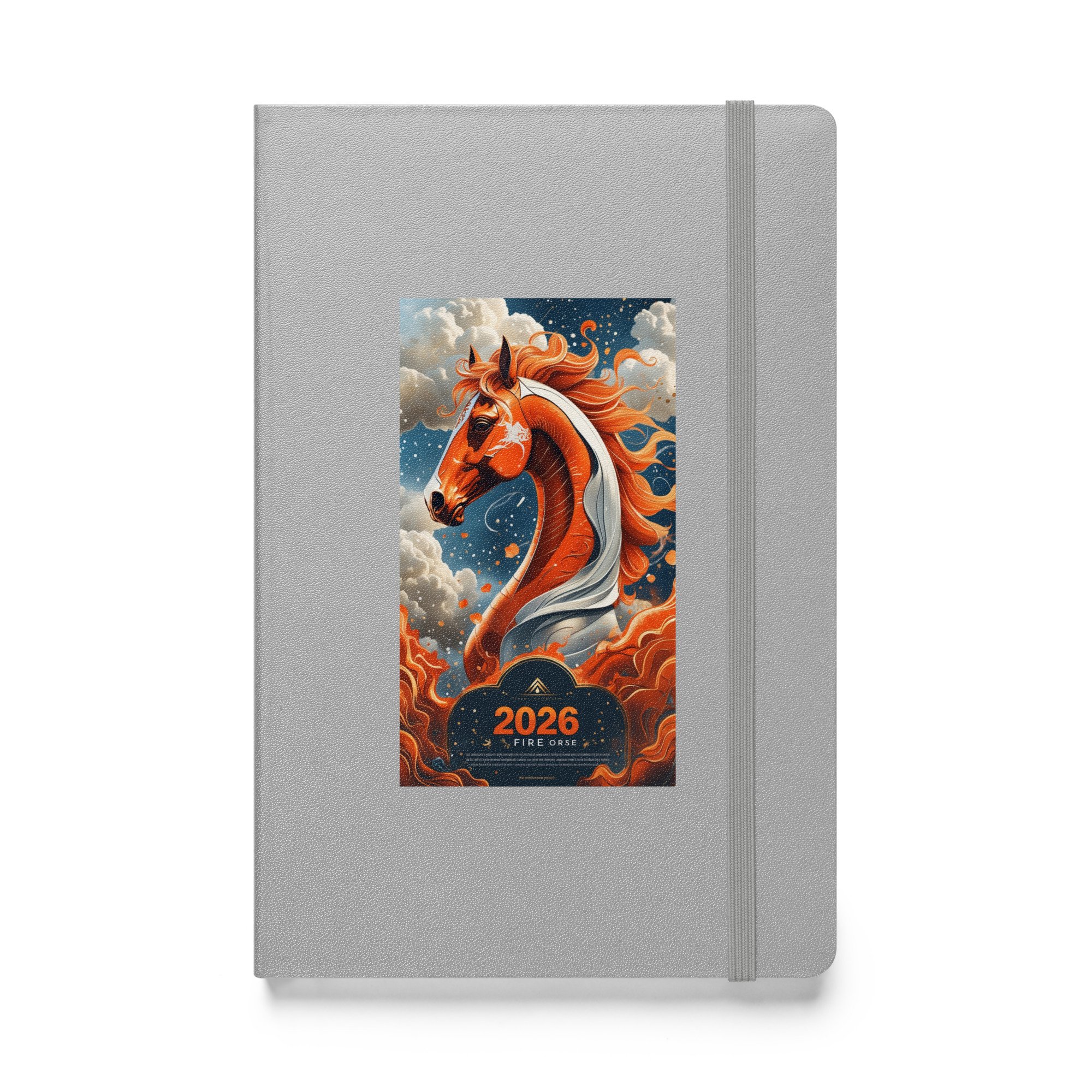 2026 Fire Horse Hardcover bound notebook