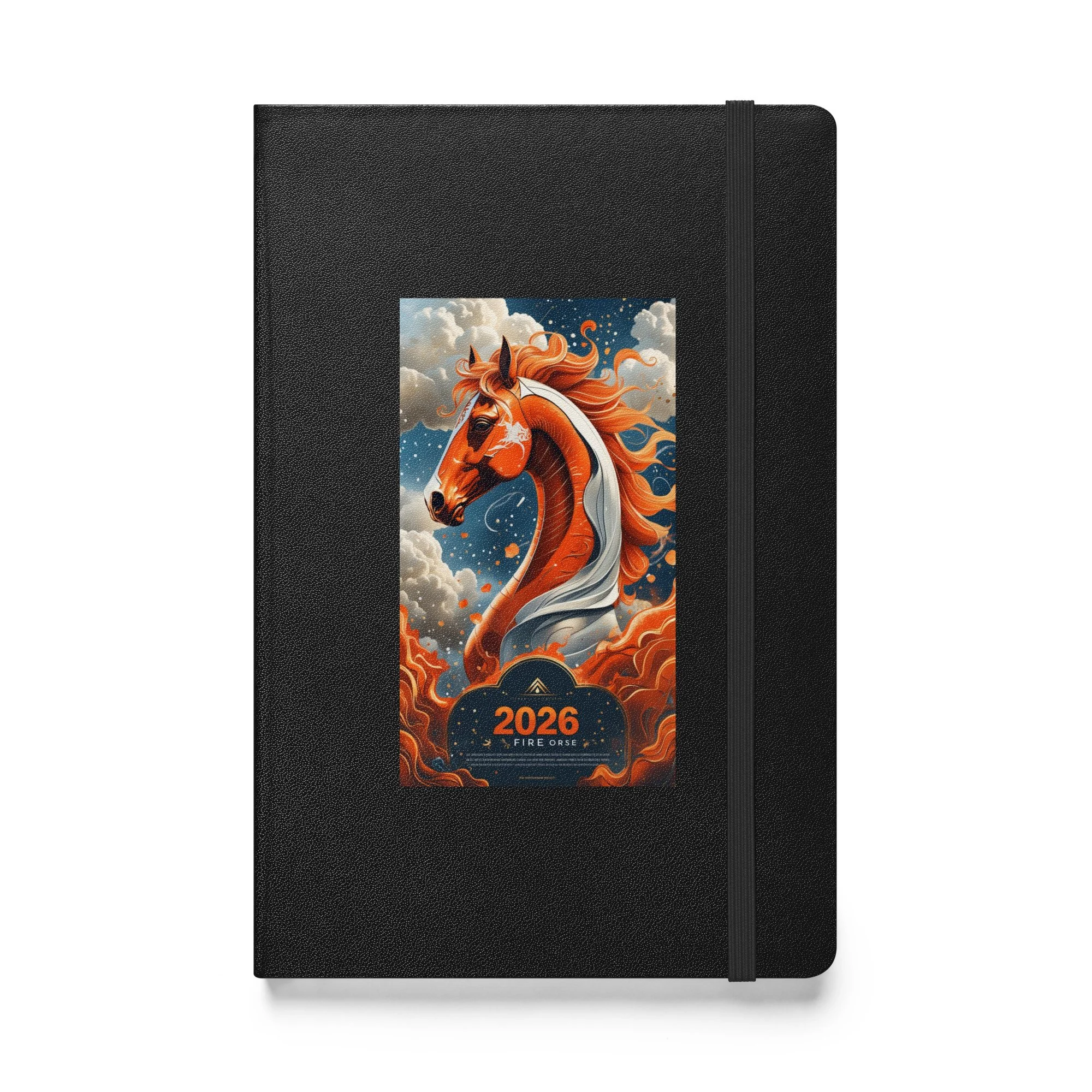 2026 Fire Horse Hardcover bound notebook