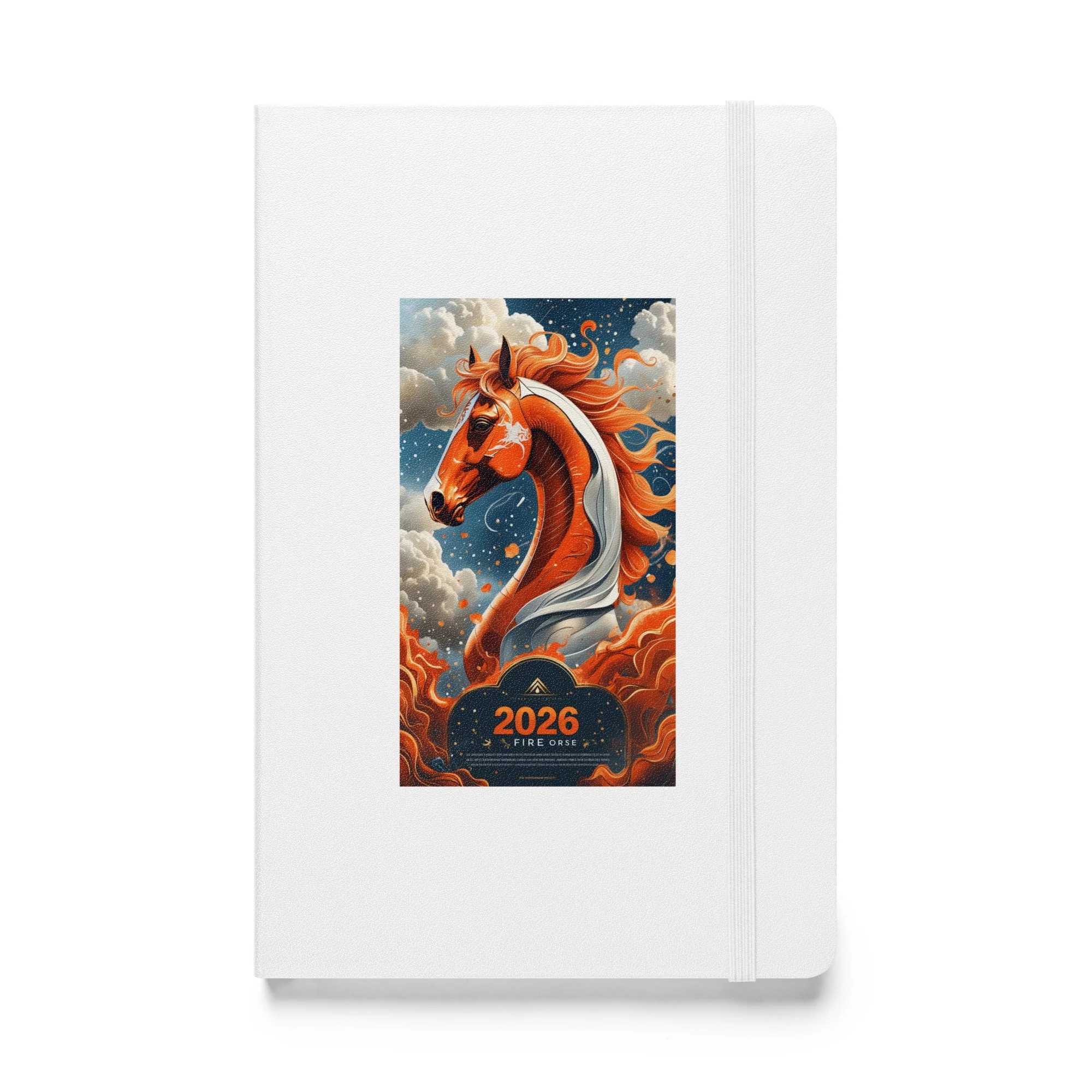 2026 Fire Horse Hardcover bound notebook