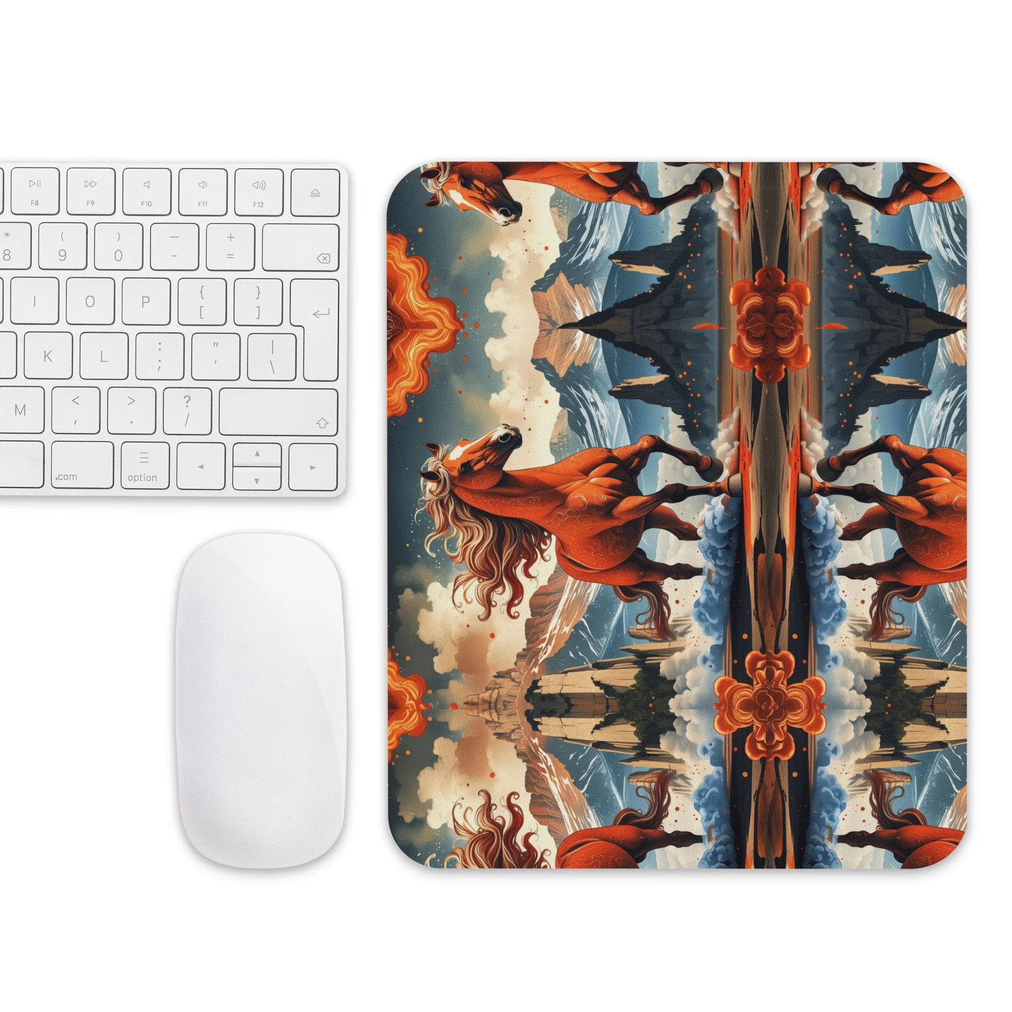 2026 Fire Horse mouse pad
