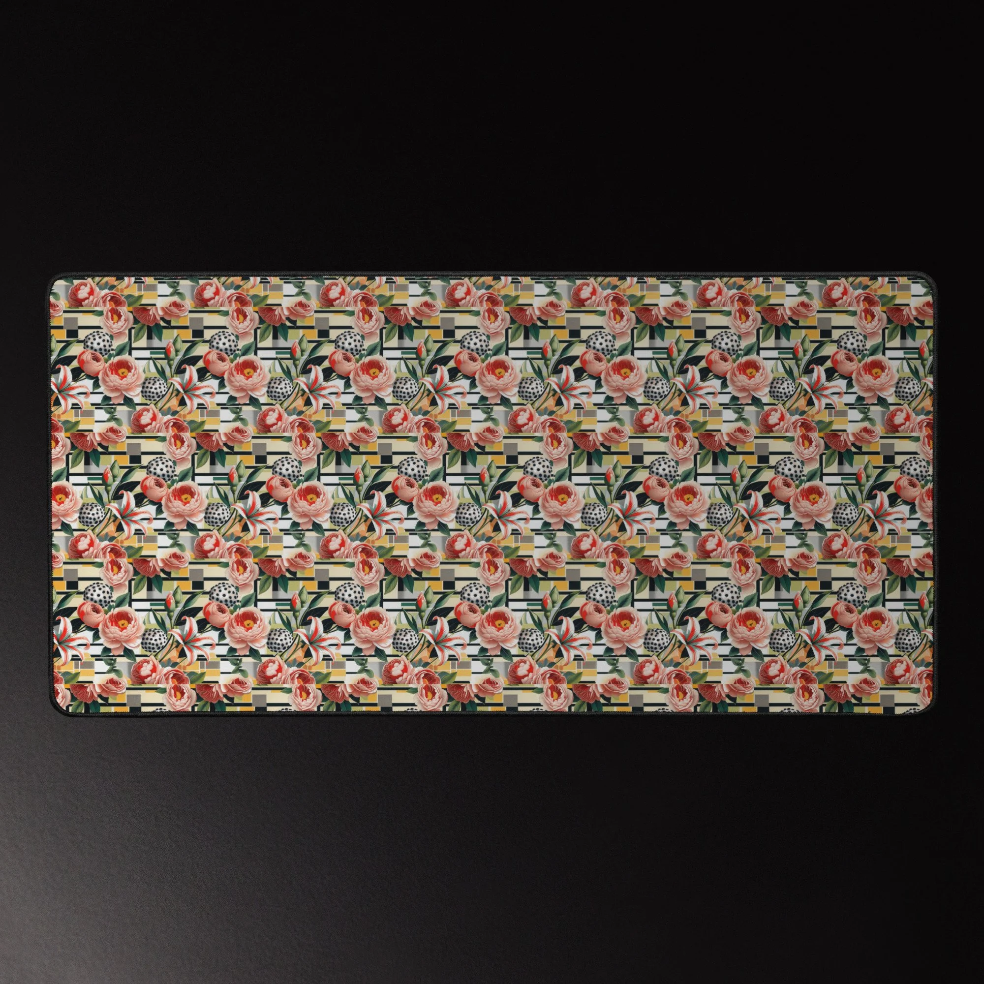 Floral Pattern Desk mat