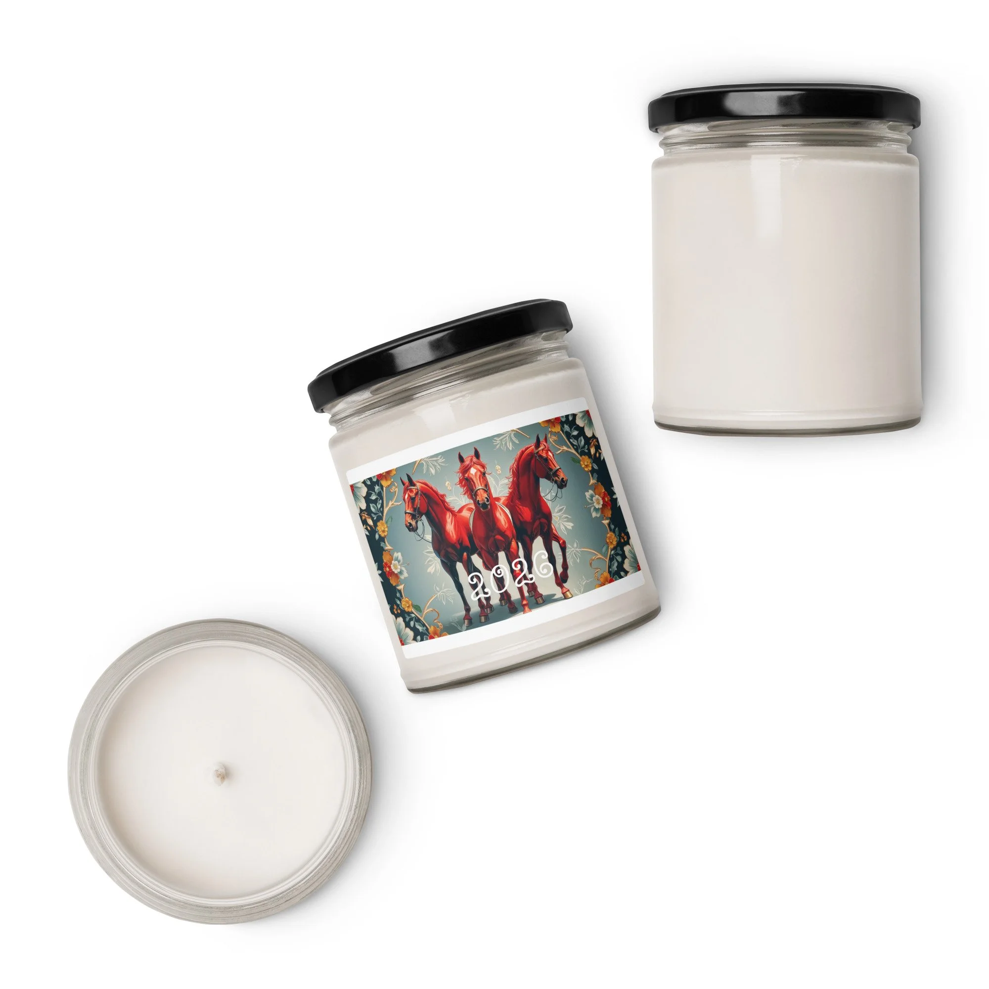 Fire Horse 2026 Scented soy candle