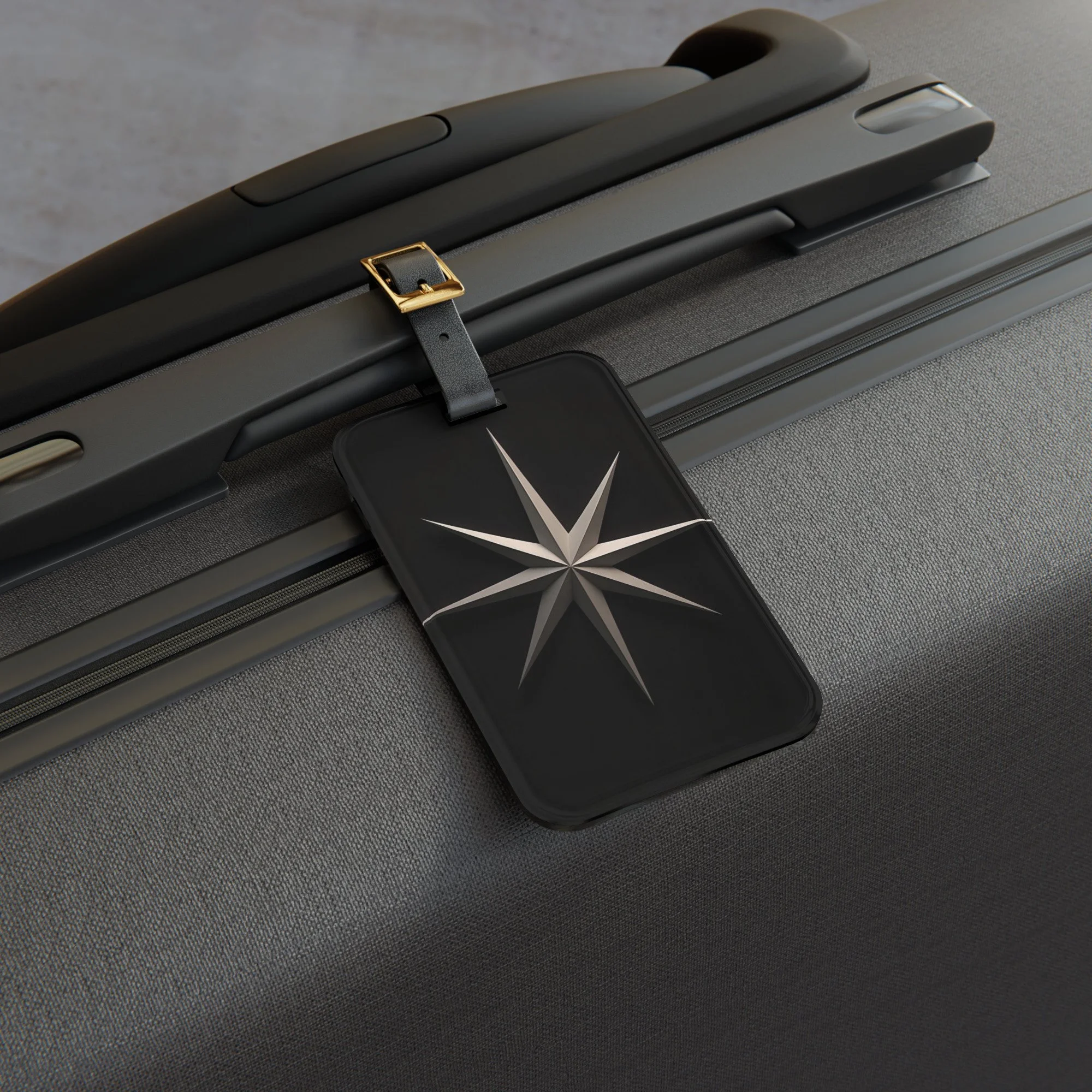 North Star luggage tag