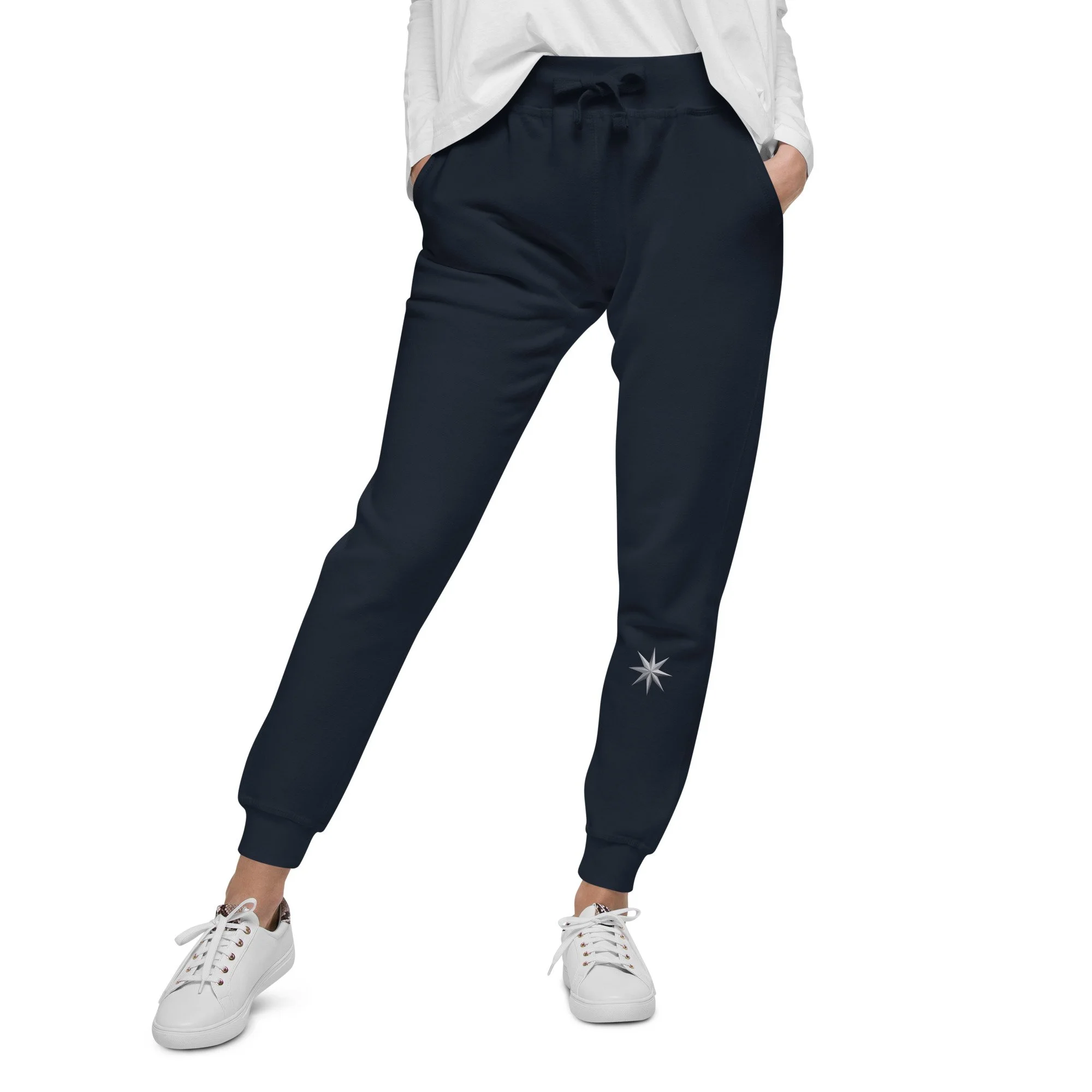 unisex-fleece-sweatpants-navy-blazer-front-6a2f7671776b2.jpg