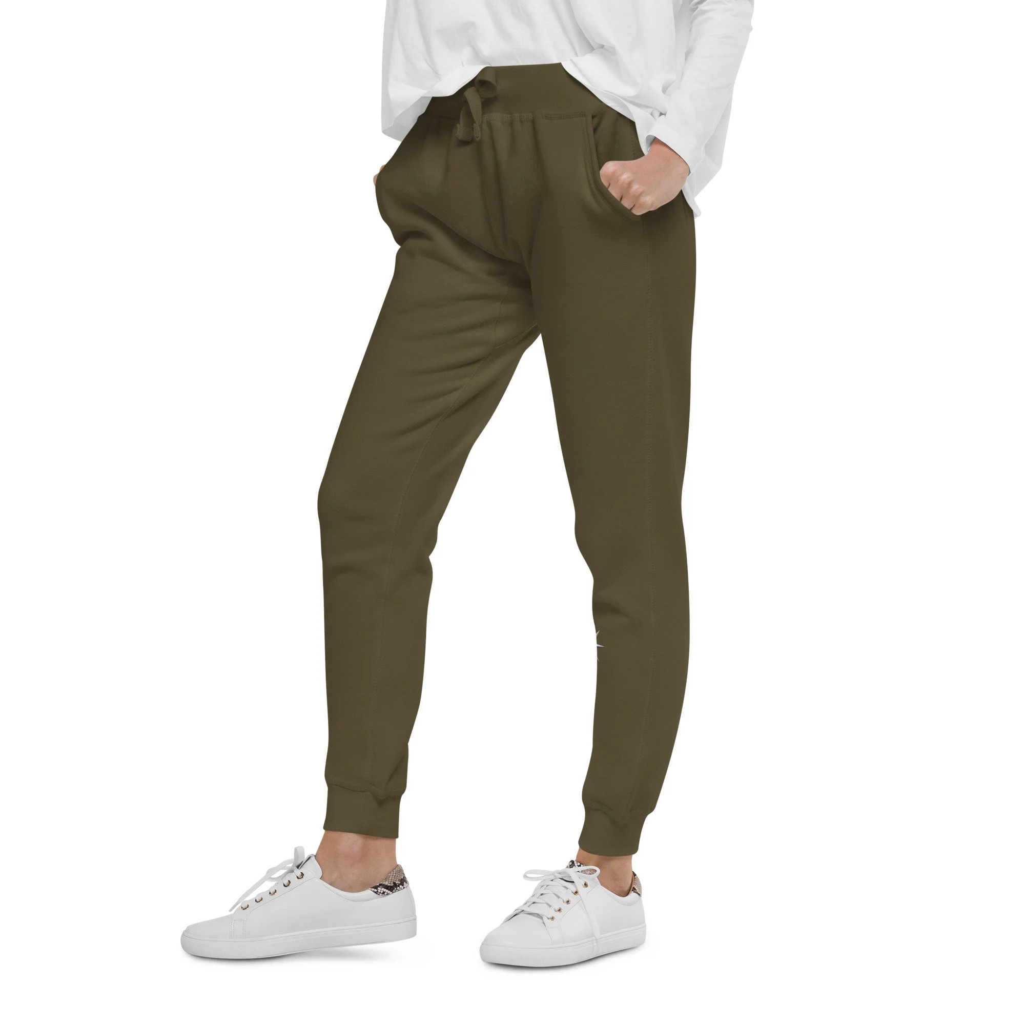 unisex-fleece-sweatpants-military-green-left-front-6a2f76717961b.jpg
