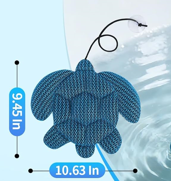 Turtley Clean Spa and Hot Tub Scum Sponge Absorber Blue