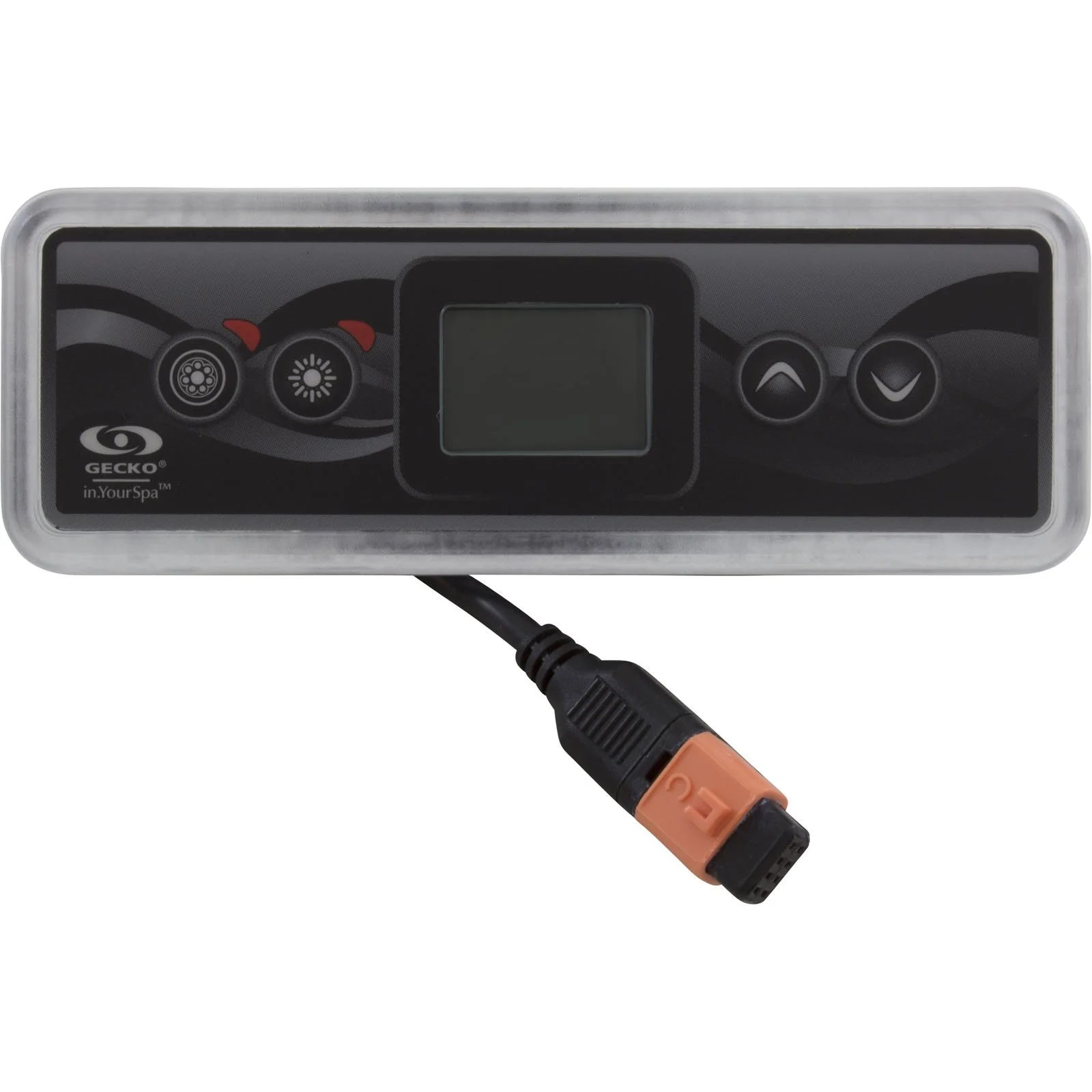 Gecko TSC-8/K 8 Topside, 8 Button, 2 Pump, Large Rec, LCD