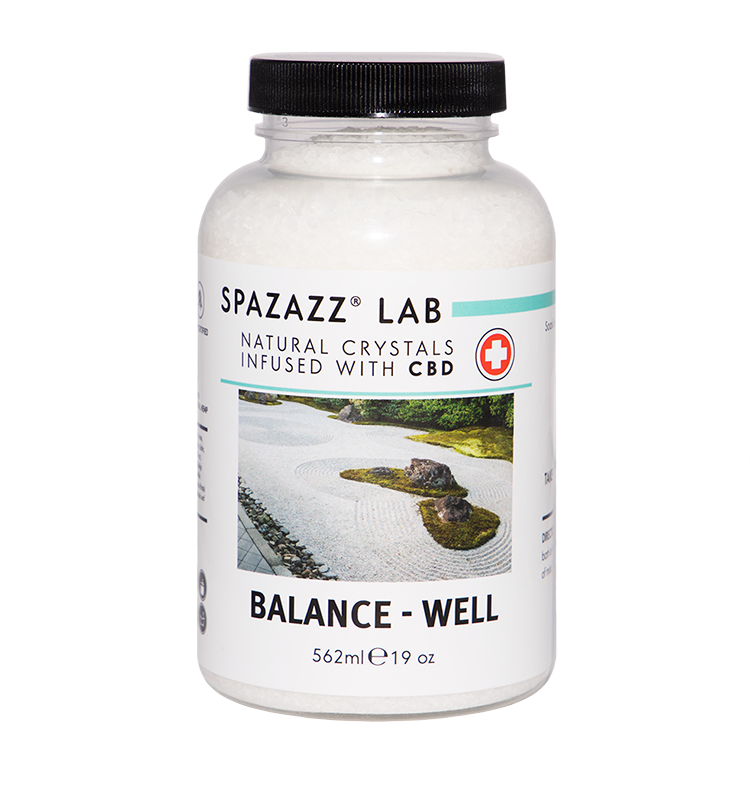 Spazazz Lab CBD - Balance - Well Natural Crystals Infused with CBD