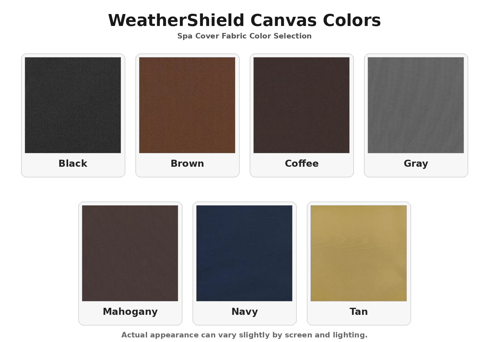 Weathershield Canvas Option +$49