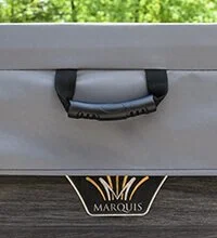 Deluxe rubber spa cover handles