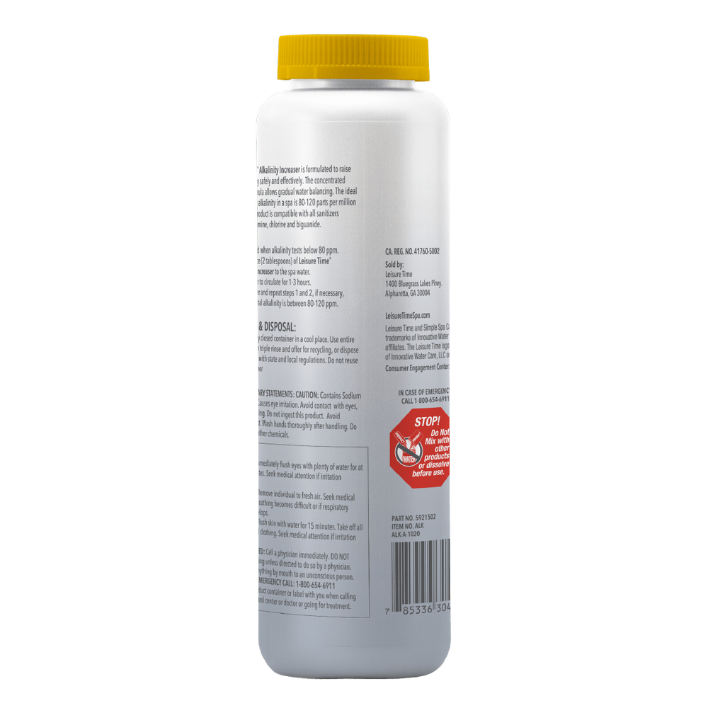Leisure Time Spa Alkalinity Increaser On Sale At
