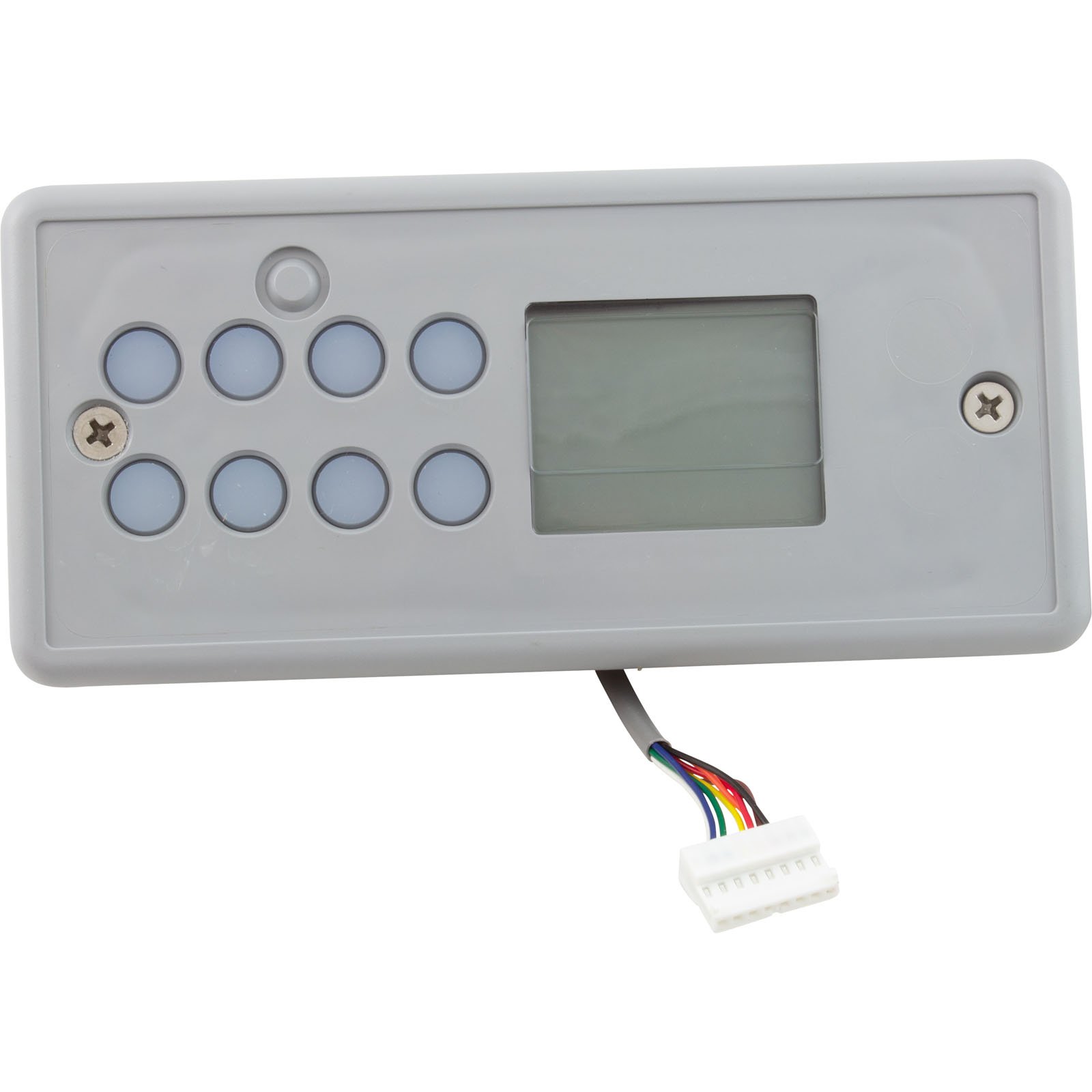 Gecko TSC-8/K 8 Topside, 8 Button, 2 Pump, Large Rec, LCD Gecko TSC-8/K 8 Topside, 8 Button, 2 Pump, Large Rec, LCD