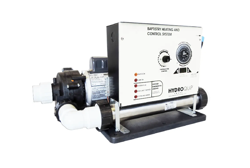 HydroQuip 5.5kW Baptismal Equipment System with Timer BES-6000T