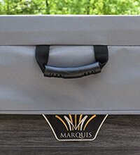 Comfort Grip Rubber Spa Cover Handle Option