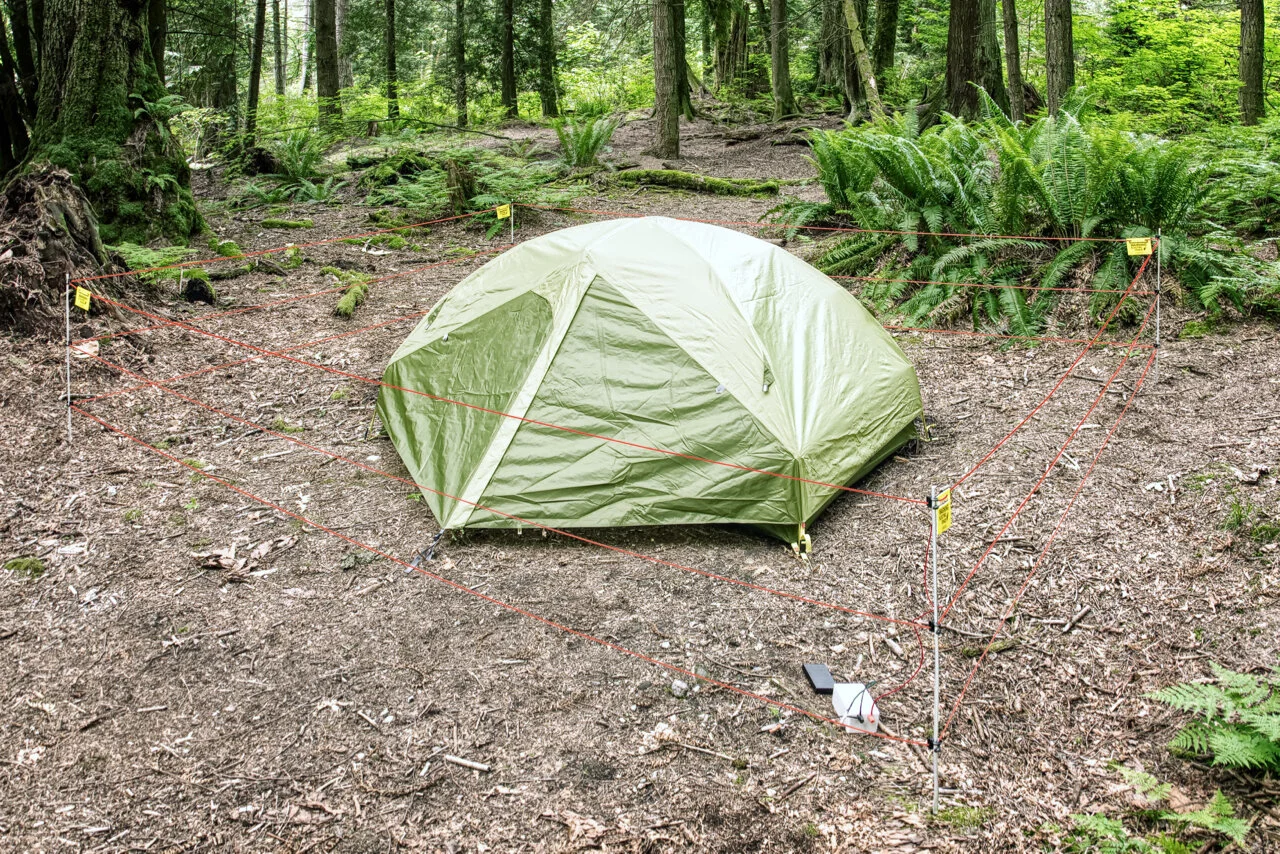 portable camping fence