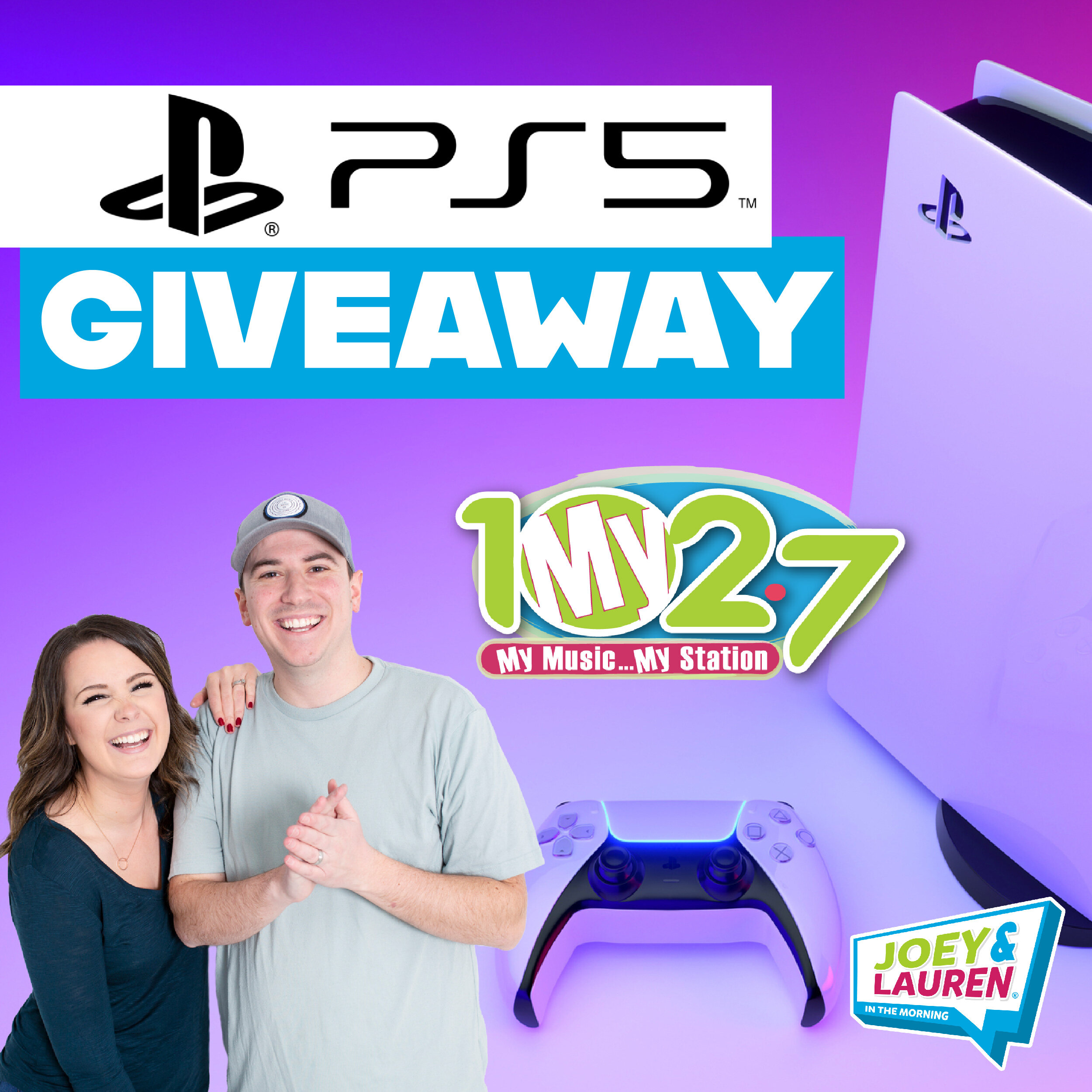 Joey & Lauren Are Giving Away A PS5 Every Week!