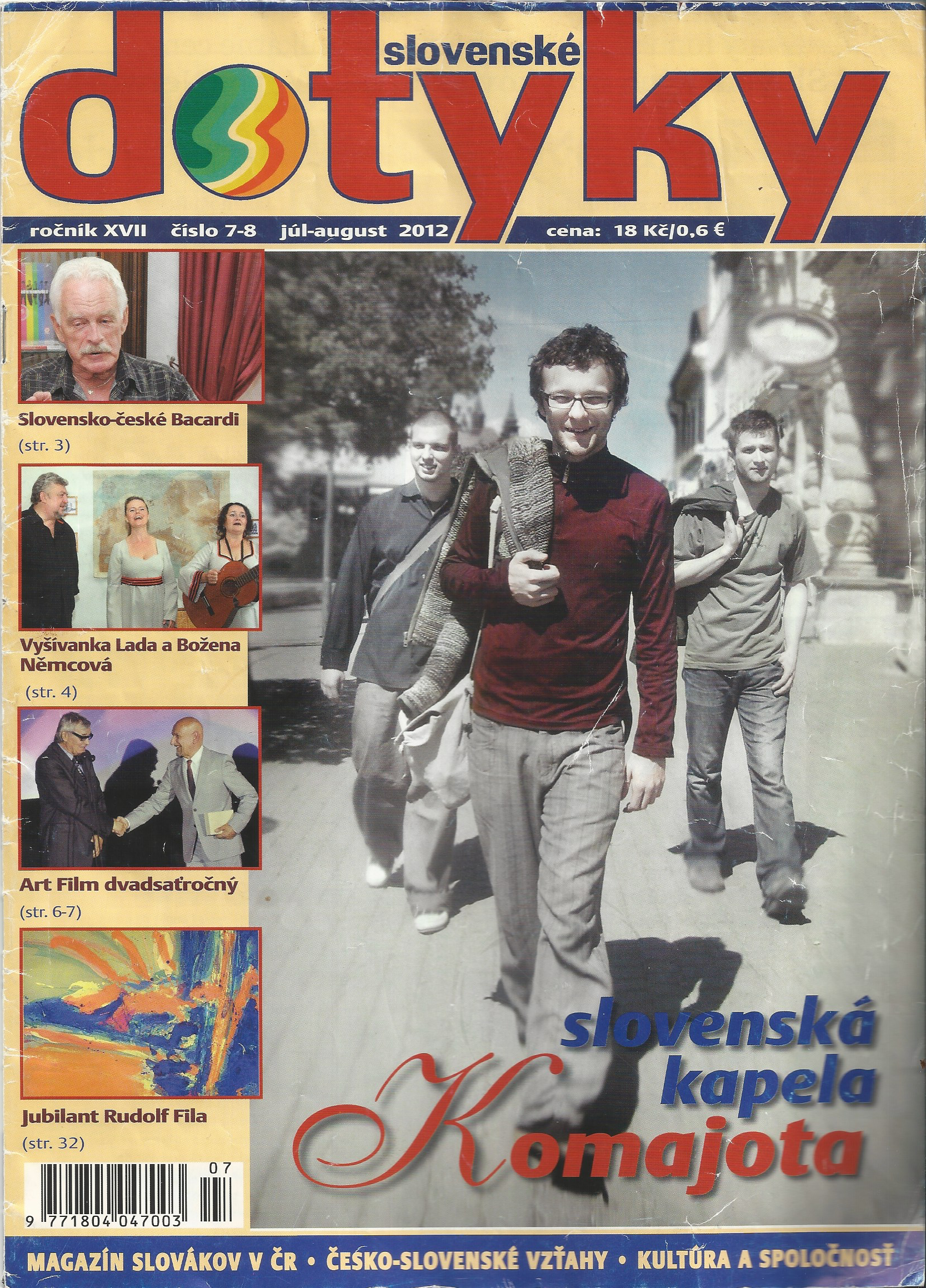 Slovenske Dotyky July/August 2012