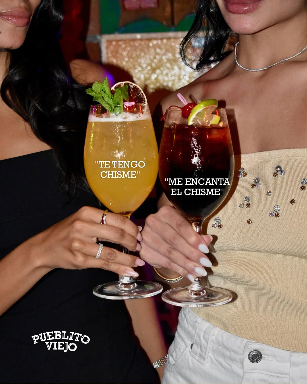 M&aacute;ndale esto a alguien que te debe un traguito 😉 Y nos vemos HOY en Pueblito Viejo!