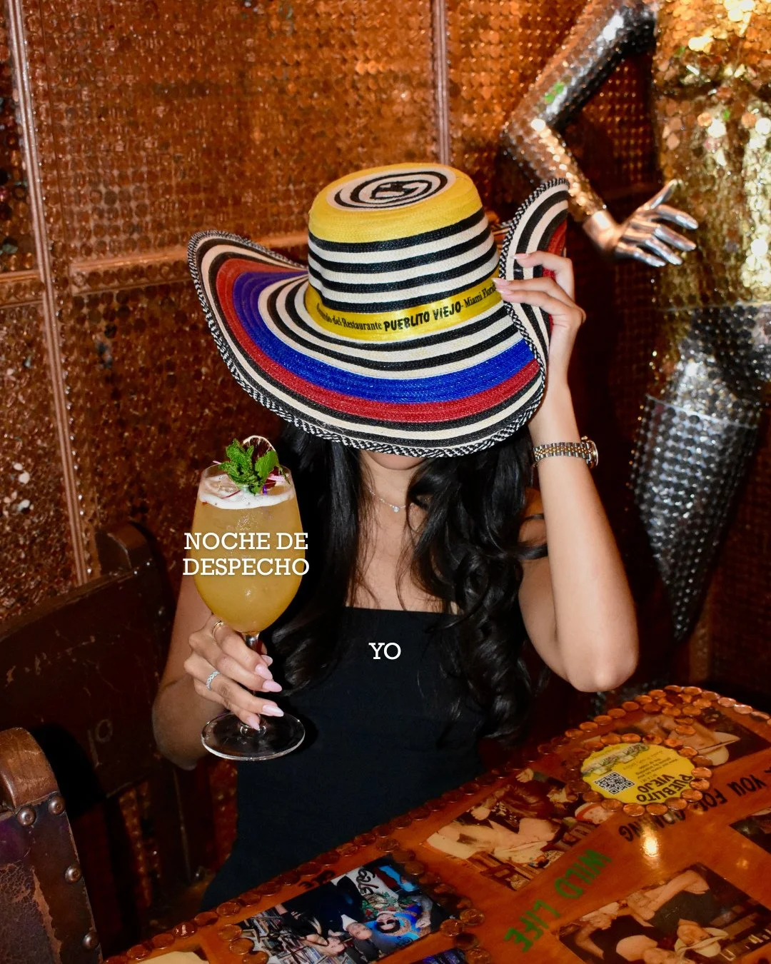 Si te ves aqui, te veremos esta noche en Pueblito Viejo 😉