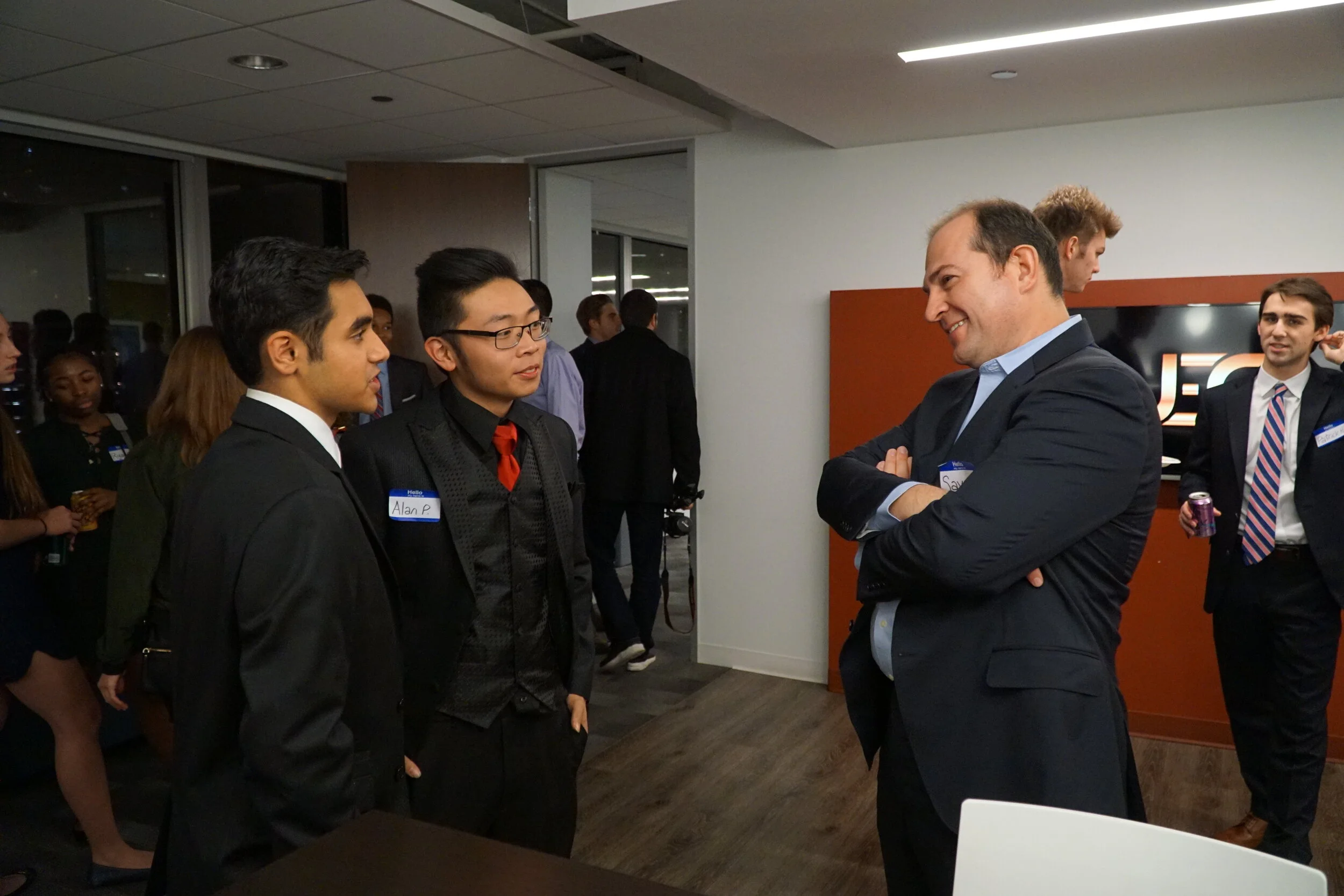 The well-connected and knowledgeable professionals at our events often give internships, connections, and other exclusive opportunities to students they meet.