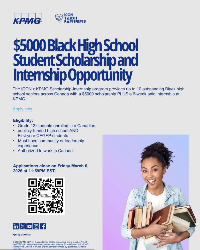 ICON x KPMG Scholarship