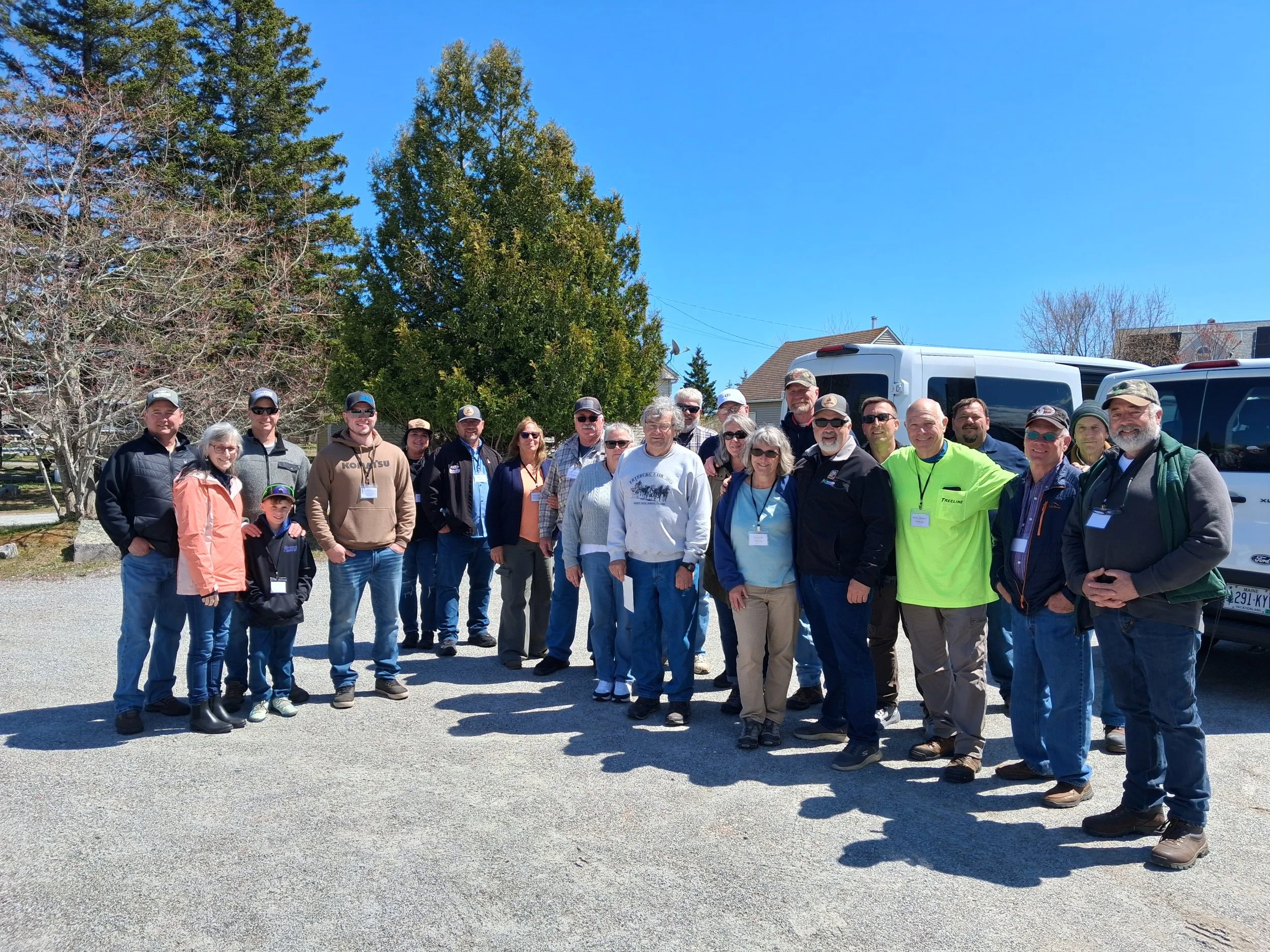 Quarry Tour with group from Professional Logging Contractors of the Northeast
