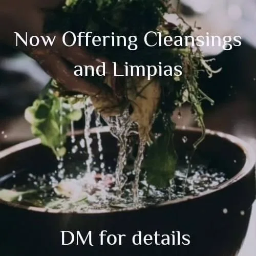 Limpias are energetic &amp; physical cleansings used in Caribbean culture  that involves the use of natural herbs, oils and rubs to cure diseases, reduce symptoms, and ward off spirits, and give a person a clear slate. Limpias are great to do during 