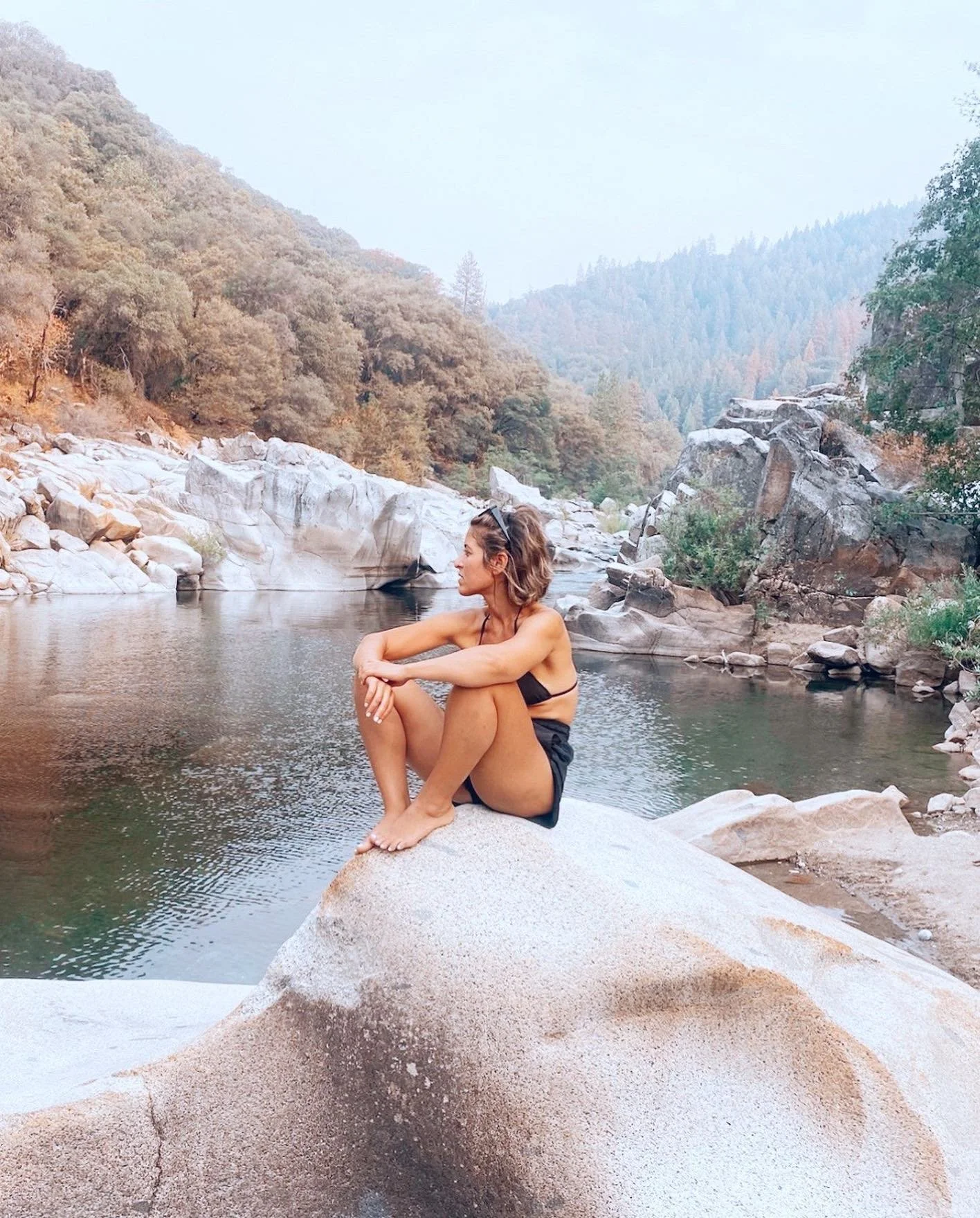 Just sitting on a rock contemplating life.⁣
⁣
2022 opened me up to new sides of myself I &ldquo;didn&rsquo;t know&rdquo; (but deep down did know), existed. 2022 illuminated my core values and gave me a taste for the life I&rsquo;m currently creating 