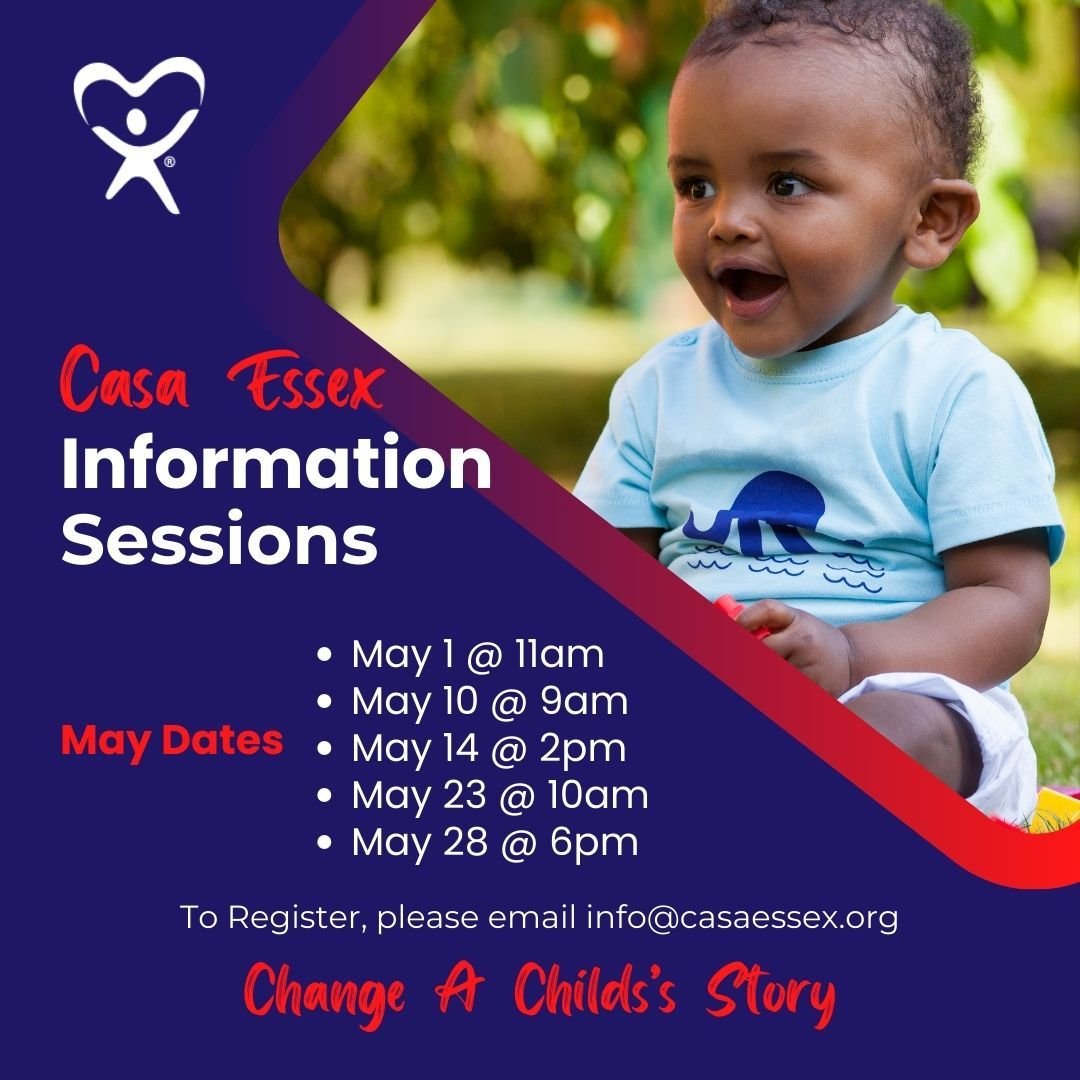 Curious about how you can make a significant impact in a child's life? Join us for our upcoming CASA Essex Info Session!

Learn how you can become a volunteer advocate for children in foster care. Our volunteers are a child's voice in court, and by j