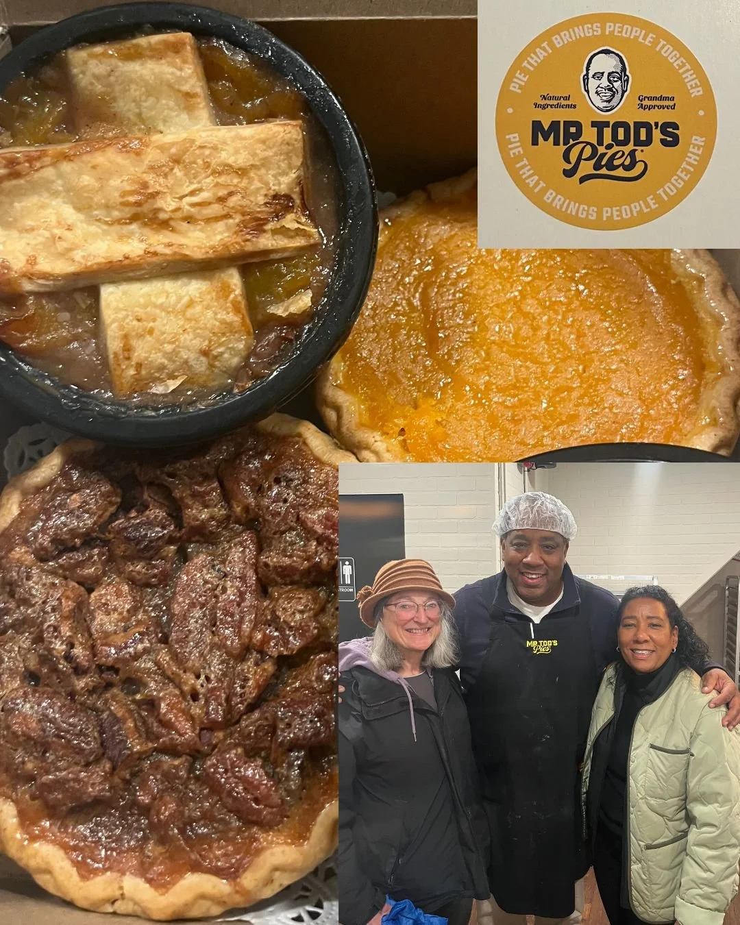 We had the absolute pleasure of meeting @mrtodspies , and yes, the pies are as delicious as everyone says! 🥧💙

Thank you for sharing your journey, your craft, and a whole lot of sweetness with us.

What makes it even better is that he&rsquo;s right