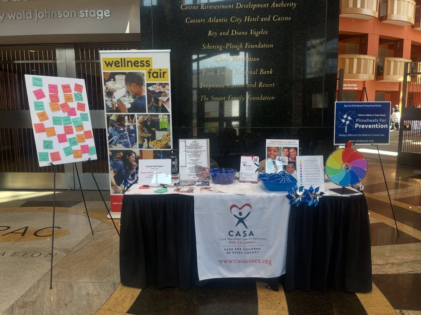 Great energy, meaningful conversations, and a whole lot of heart.

Today was a reminder that wellness is more than a concept&mdash;it&rsquo;s a community commitment.

At NJPAC&rsquo;s Wellness Fair, we had the opportunity to connect with so many indi