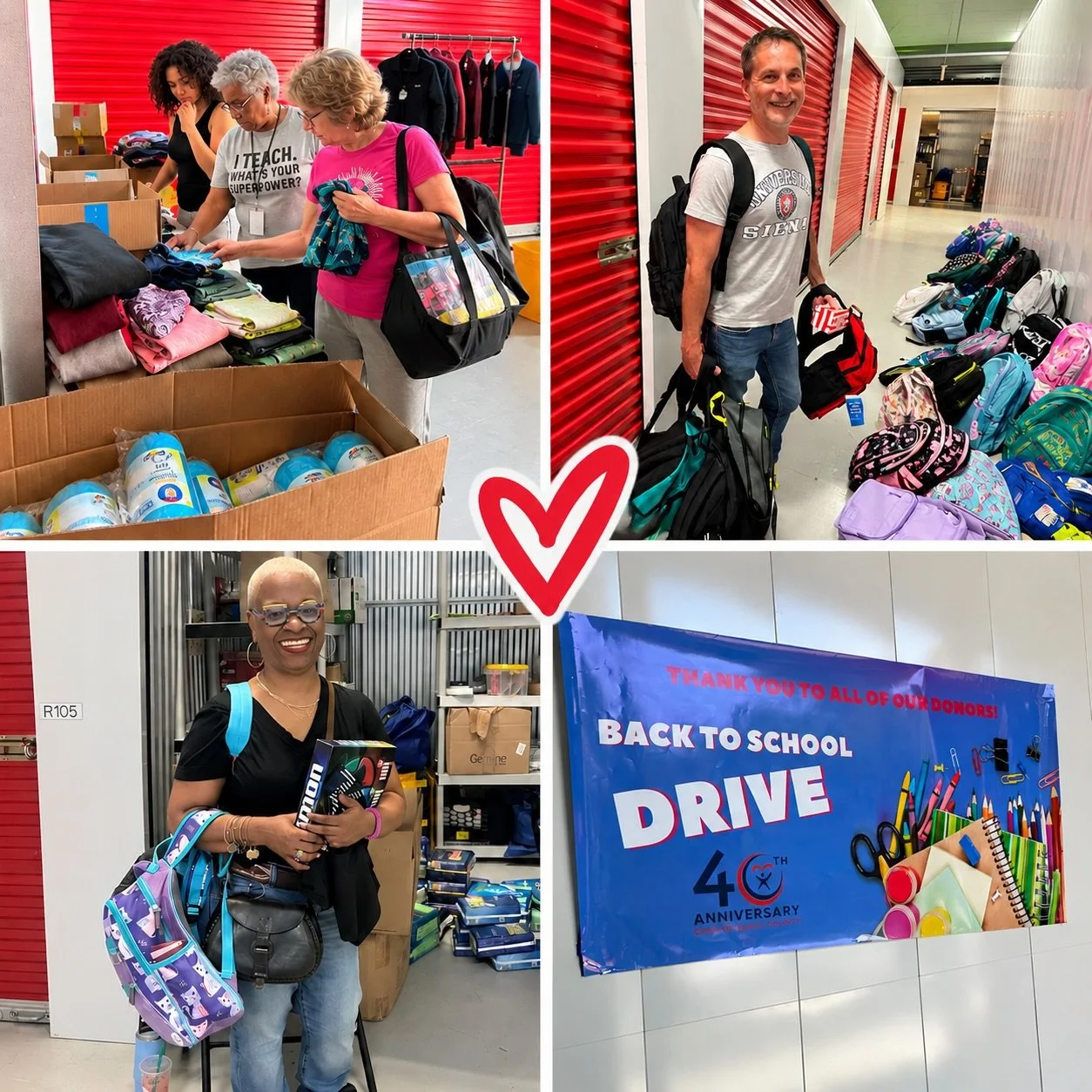 Backpacks packed. Supplies ready. A new school year begins!

Our CASA volunteers picked up backpacks, school supplies, clothing, and other essentials to make sure the children they serve are ready to walk into the new school year feeling prepared and