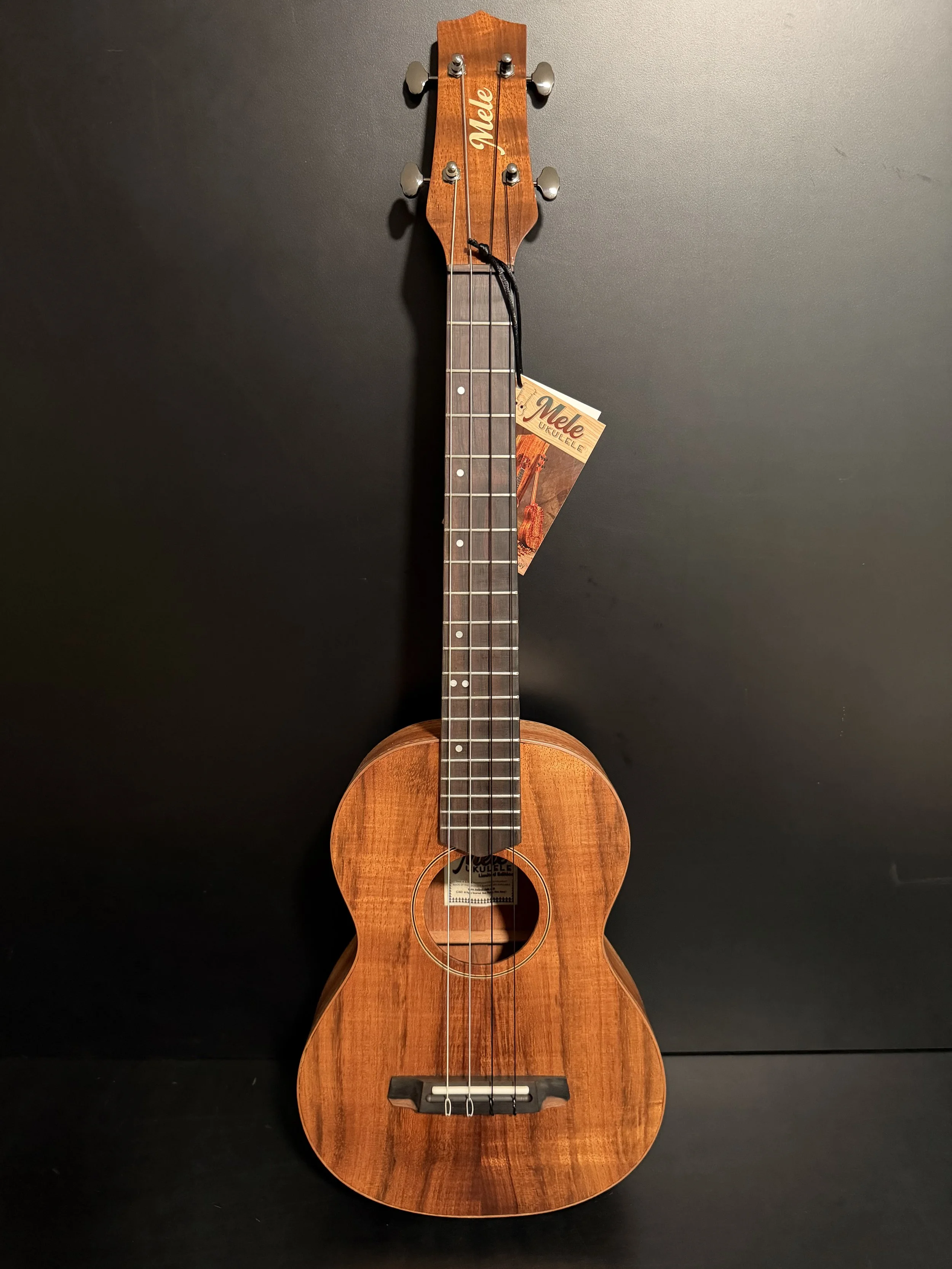 Mele Jumbo Tenor Koa Top Mahogany Back and Sides