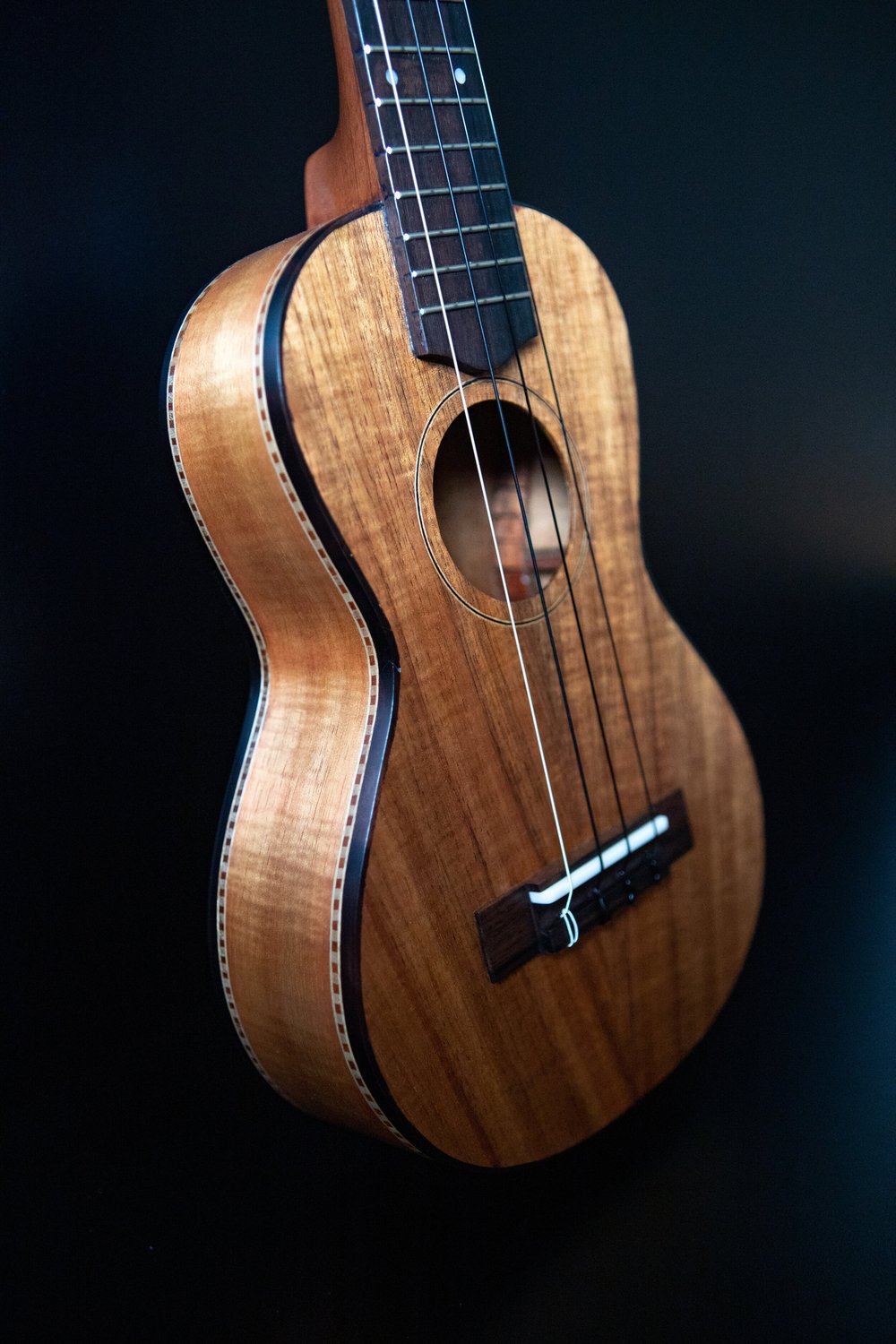 Mele All Koa Concert Ukulele — Mele Ukulele Maui