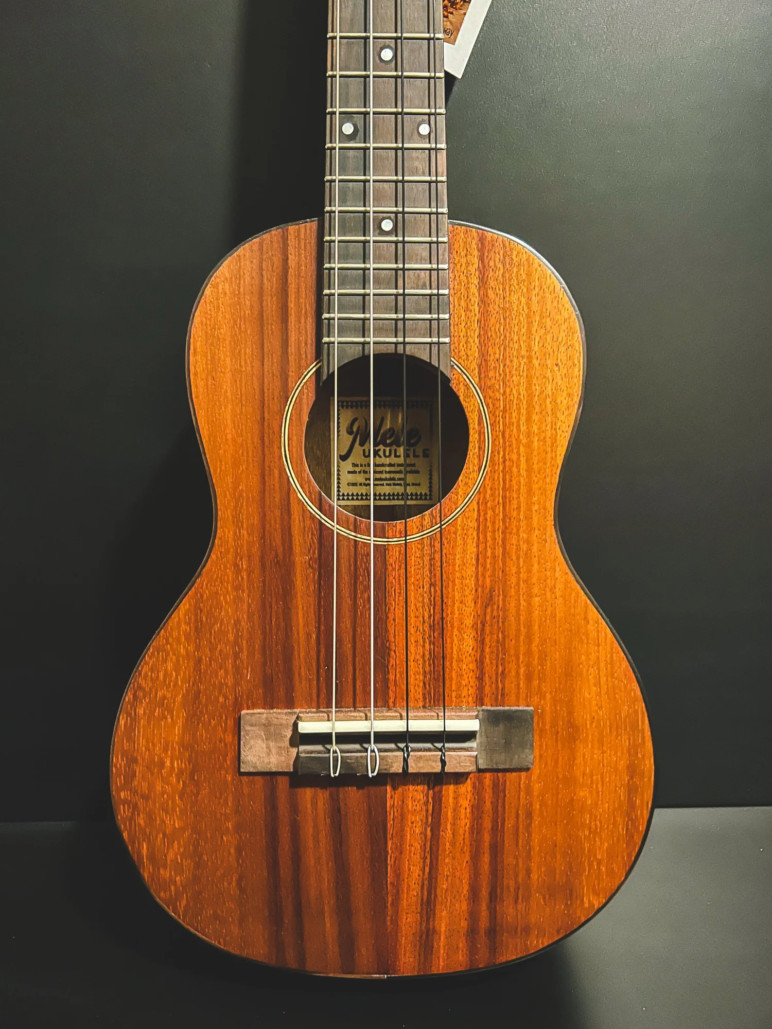 Mele Koa Top Mango Back and Sides Tenor Ukulele. — Mele Ukulele Maui