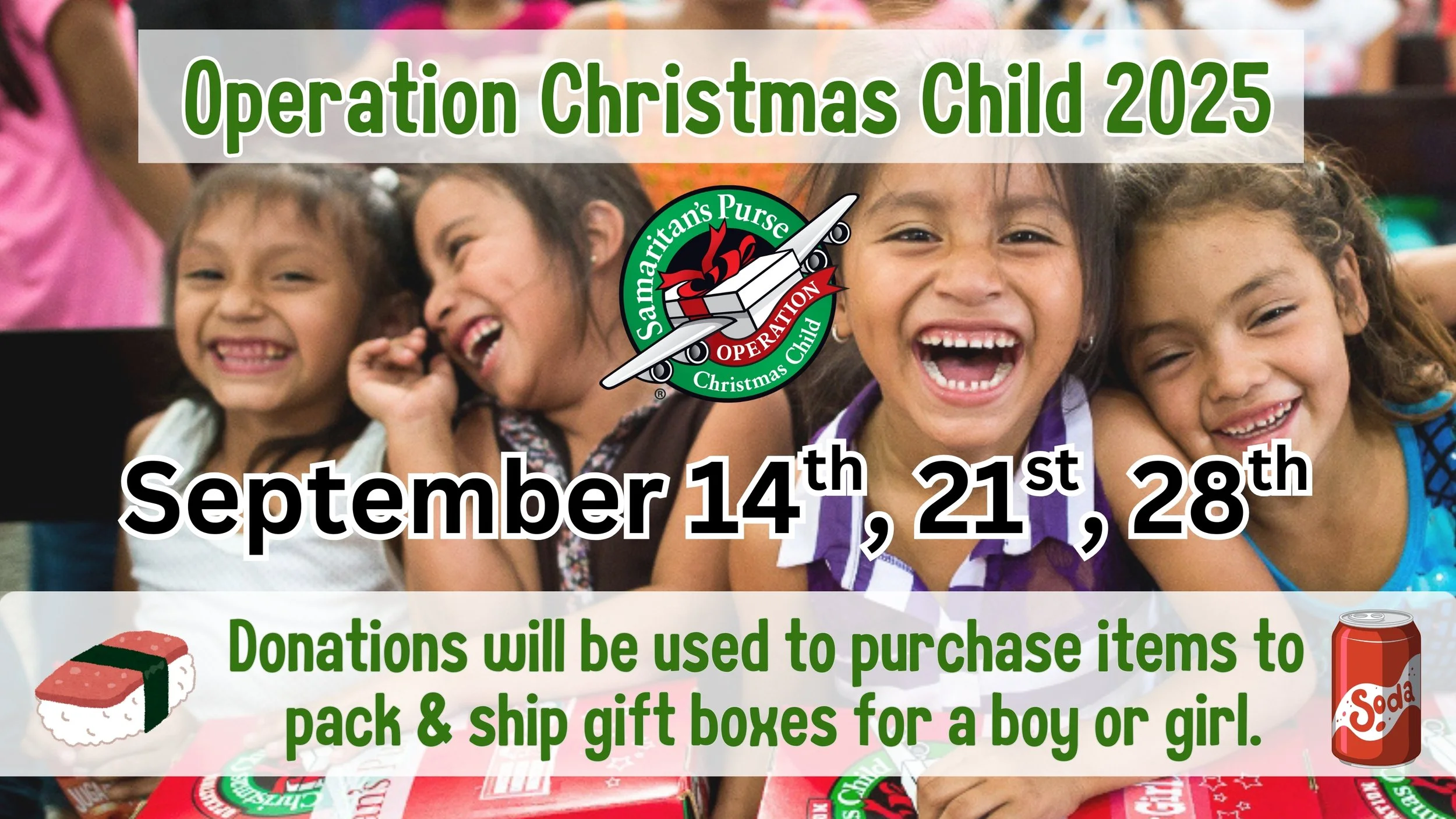 Operation Christmas Child 2025